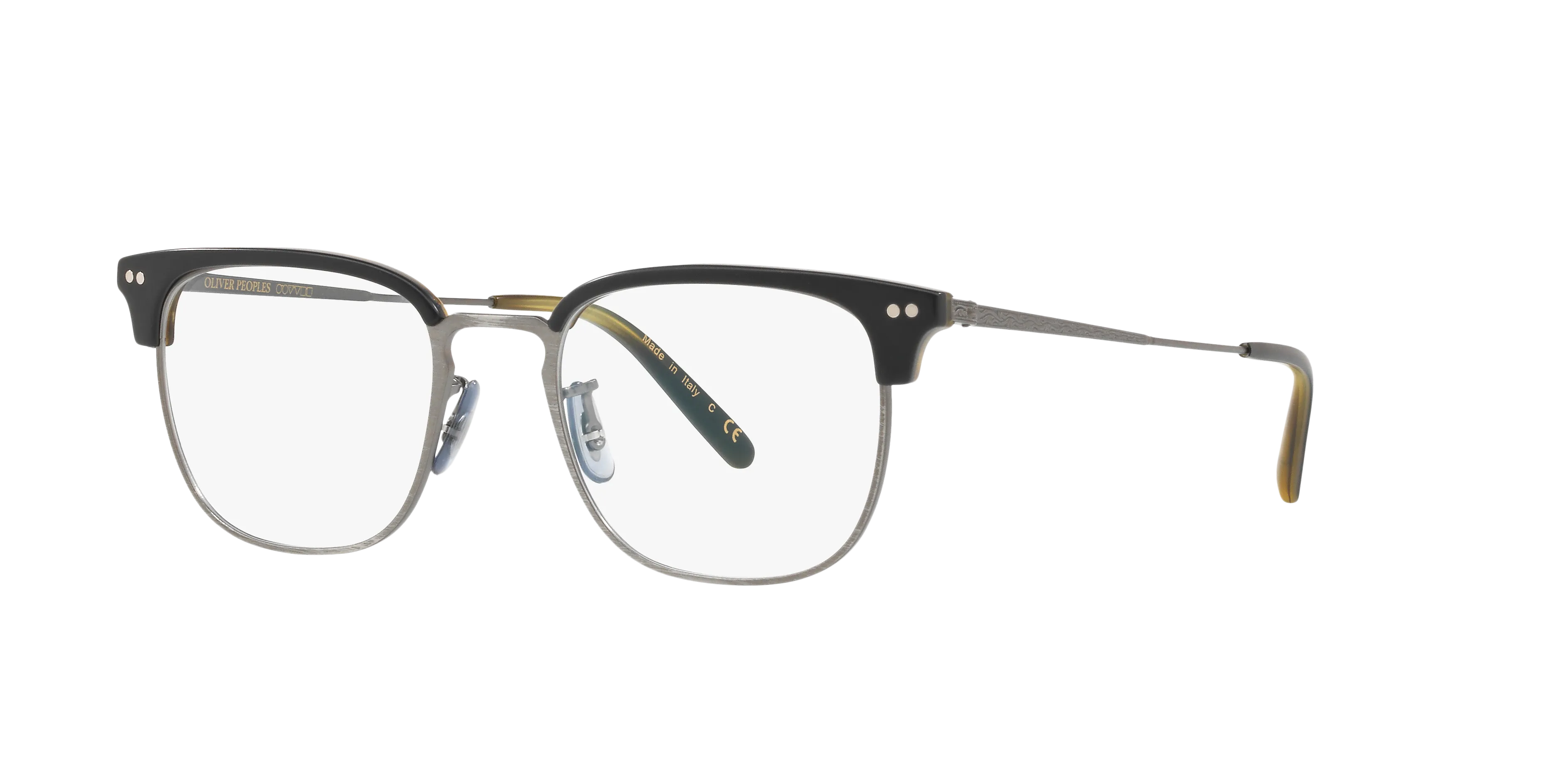 Oliver Peoples OV5359 WILLMAN 1282 Montature da vista Acetato Nero Trasparente Squadrata Normale - immagine 1