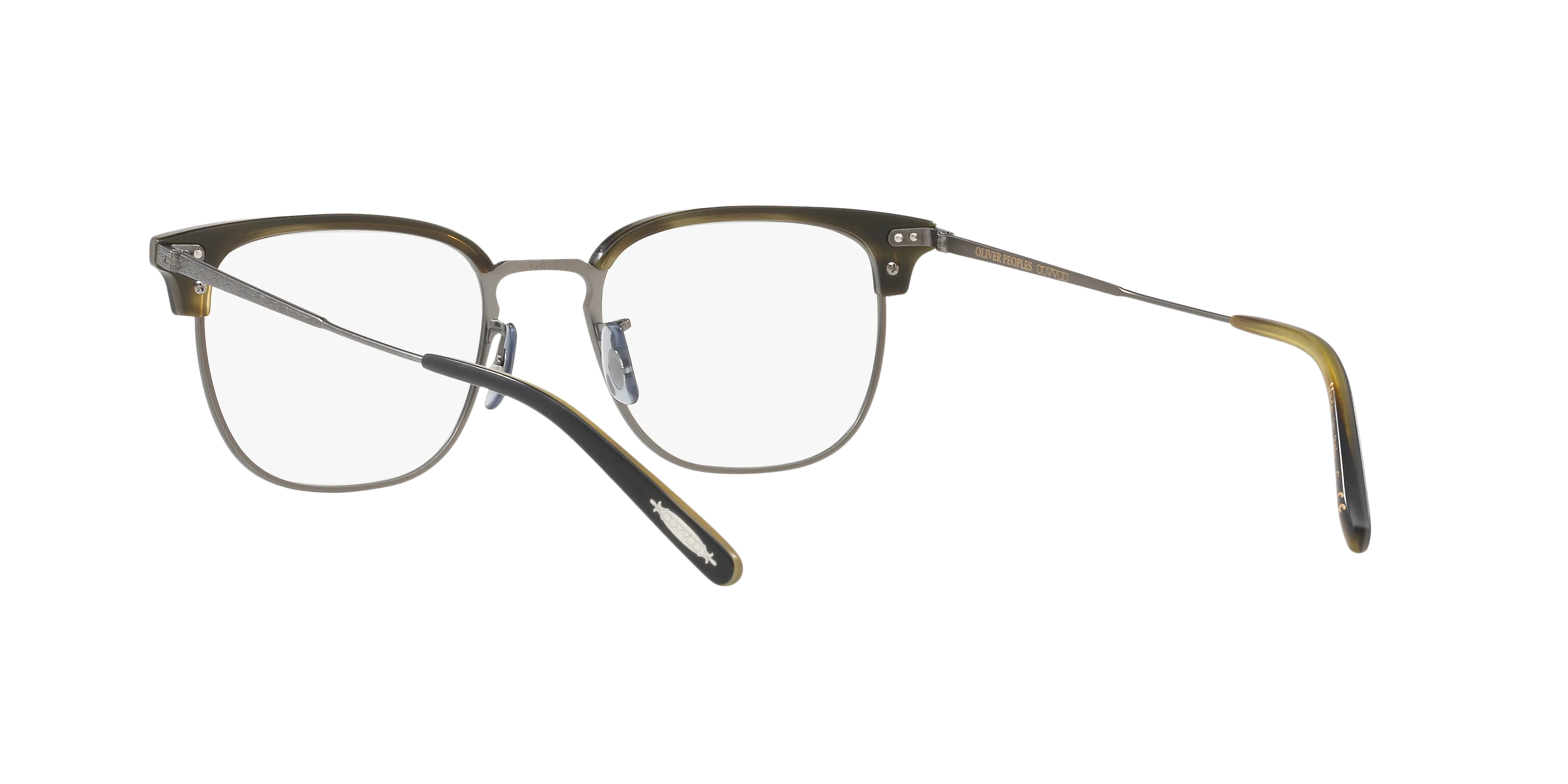 Oliver Peoples OV5359 WILLMAN 1282 Montature da vista Acetato Nero Trasparente Squadrata Normale - immagine 4