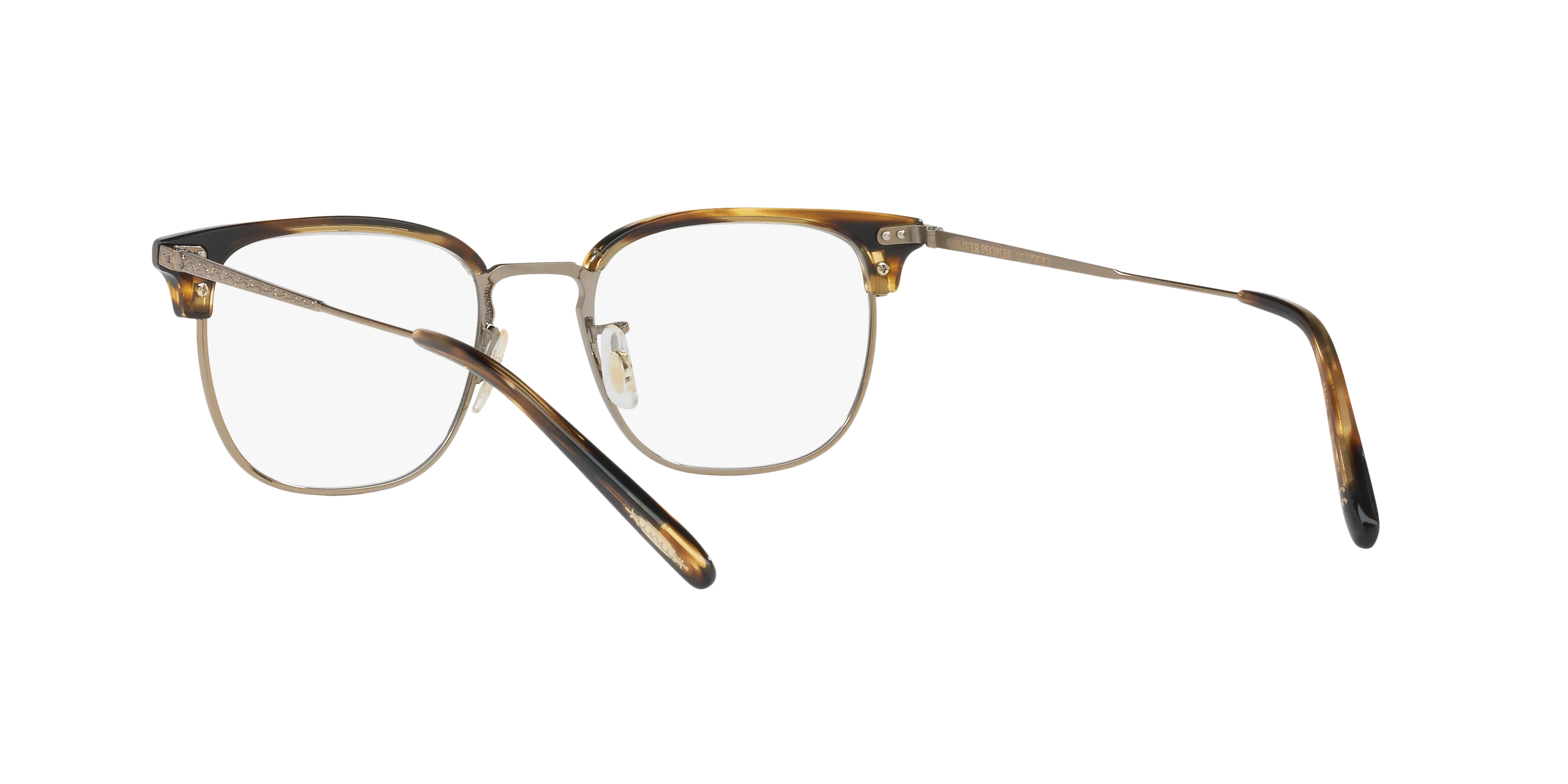 Oliver Peoples OV5359 WILLMAN 1003 Montature da vista Acetato Oro Trasparente Squadrata Normale - immagine 4