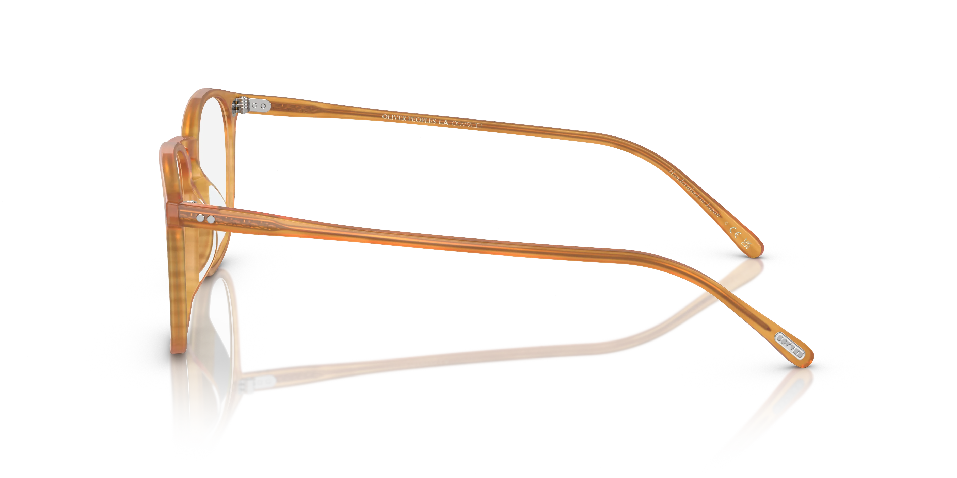 Oliver Peoples OV5491U FINLEY 1993 1779 Montature da vista Acetato Giallo Trasparente Squadrata Normale - immagine 4