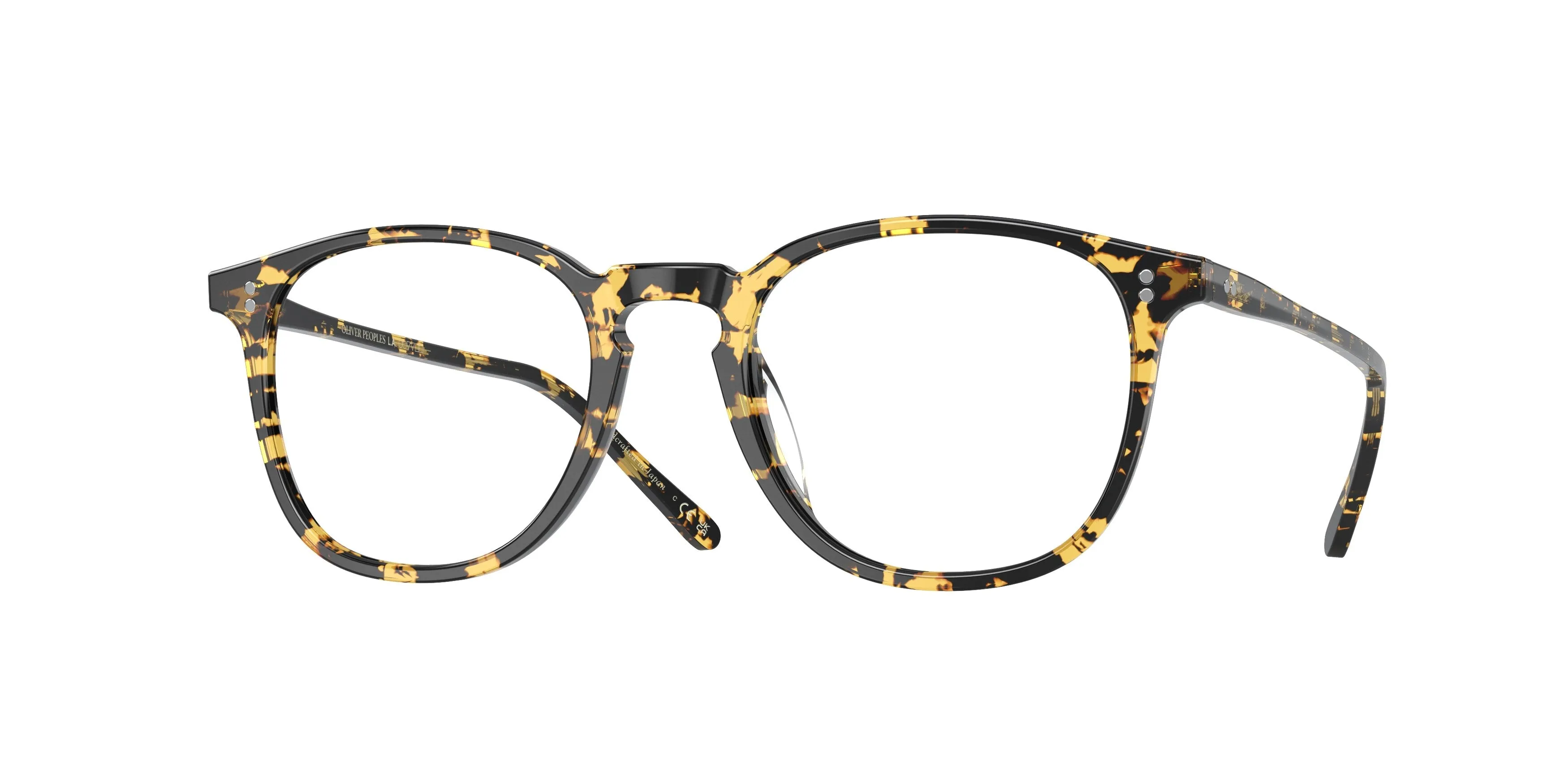 Oliver Peoples OV5491U FINLEY 1993 1778 Montature da vista Acetato Tartaruga Trasparente Squadrata Normale - immagine 1