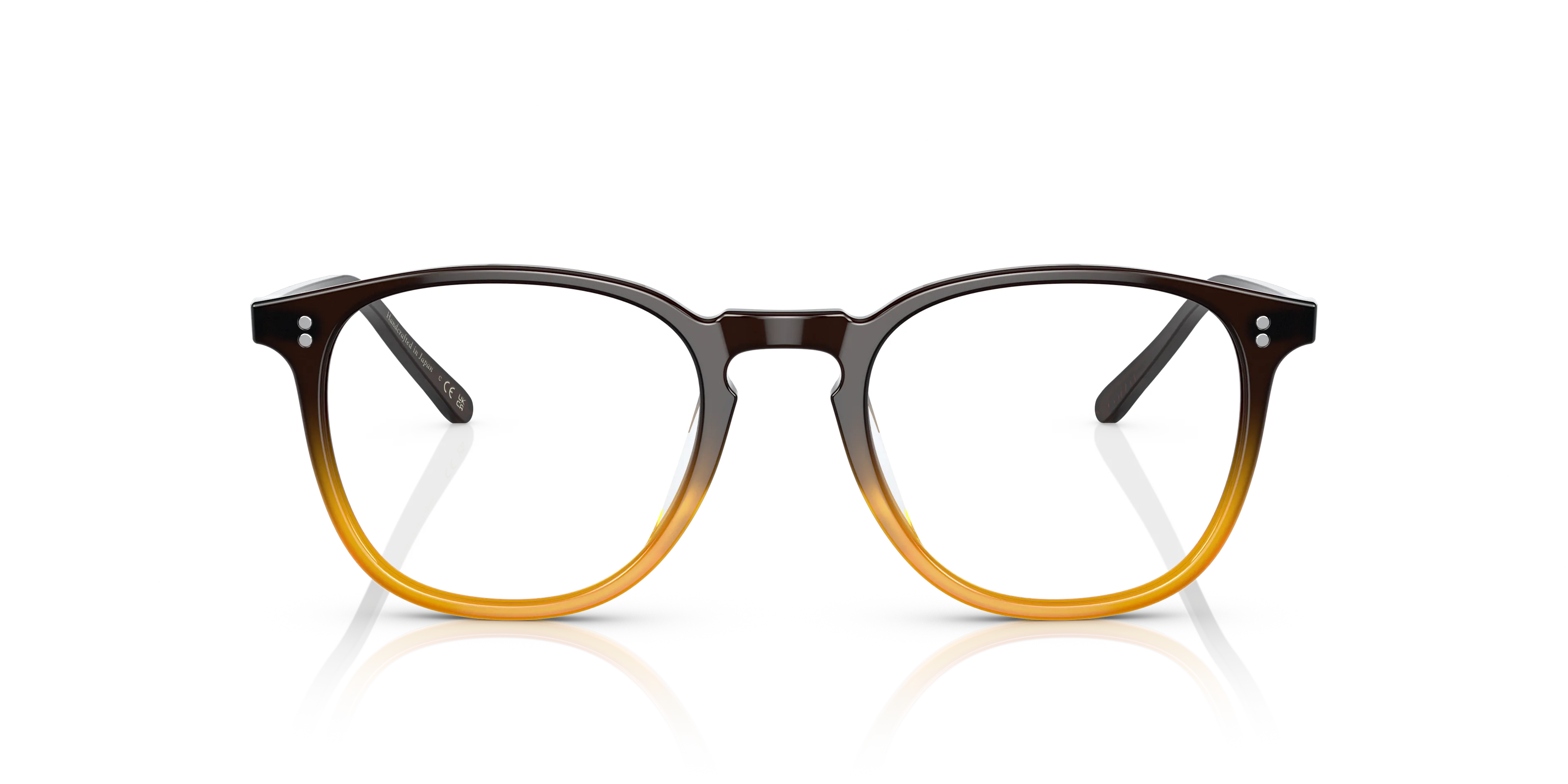 Oliver Peoples OV5491U FINLEY 1993 1746 Montature da vista Acetato Marrone Trasparente Squadrata Normale - immagine 3