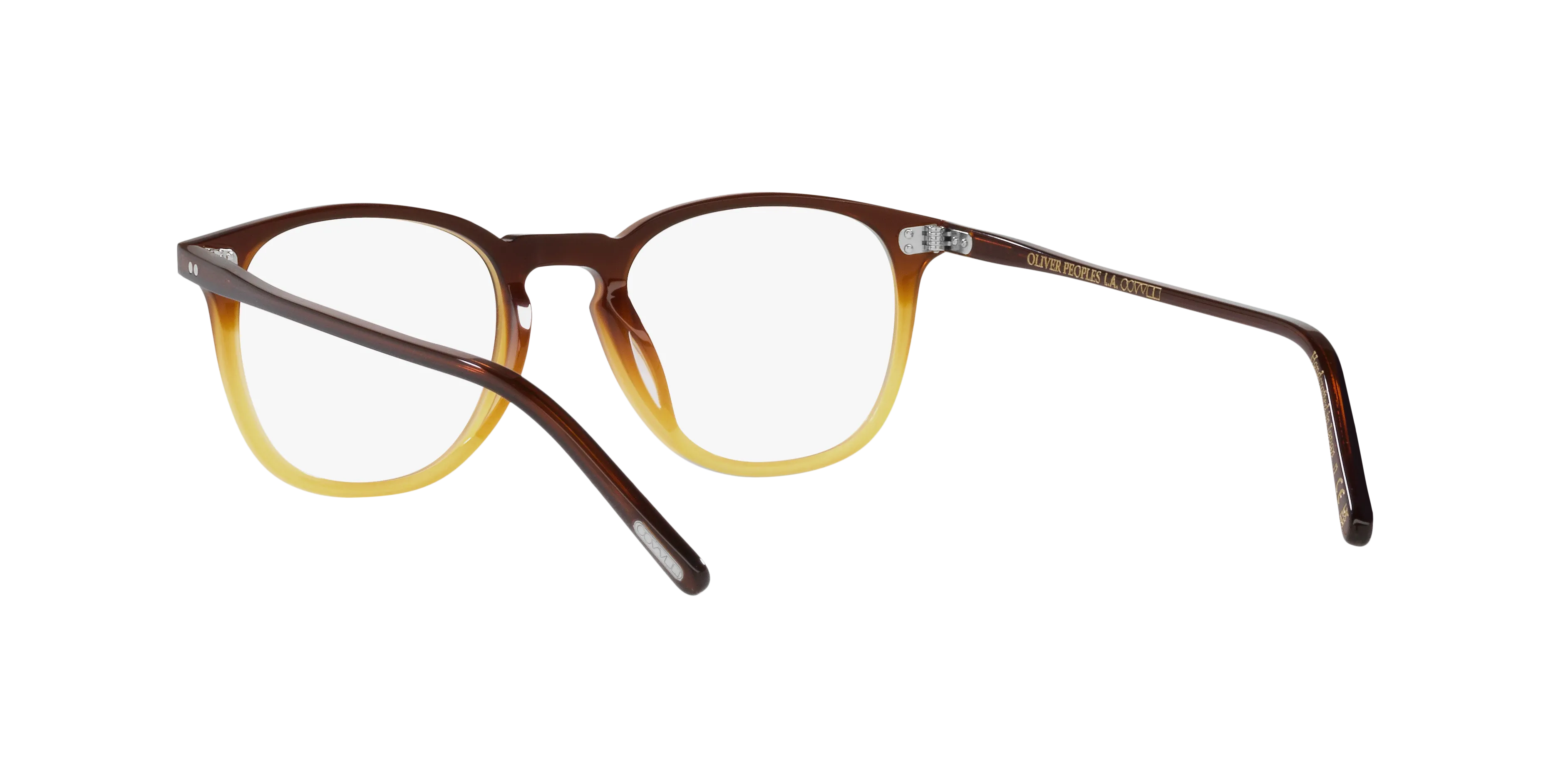 Oliver Peoples OV5491U FINLEY 1993 1746 Montature da vista Acetato Marrone Trasparente Squadrata Normale - immagine 4