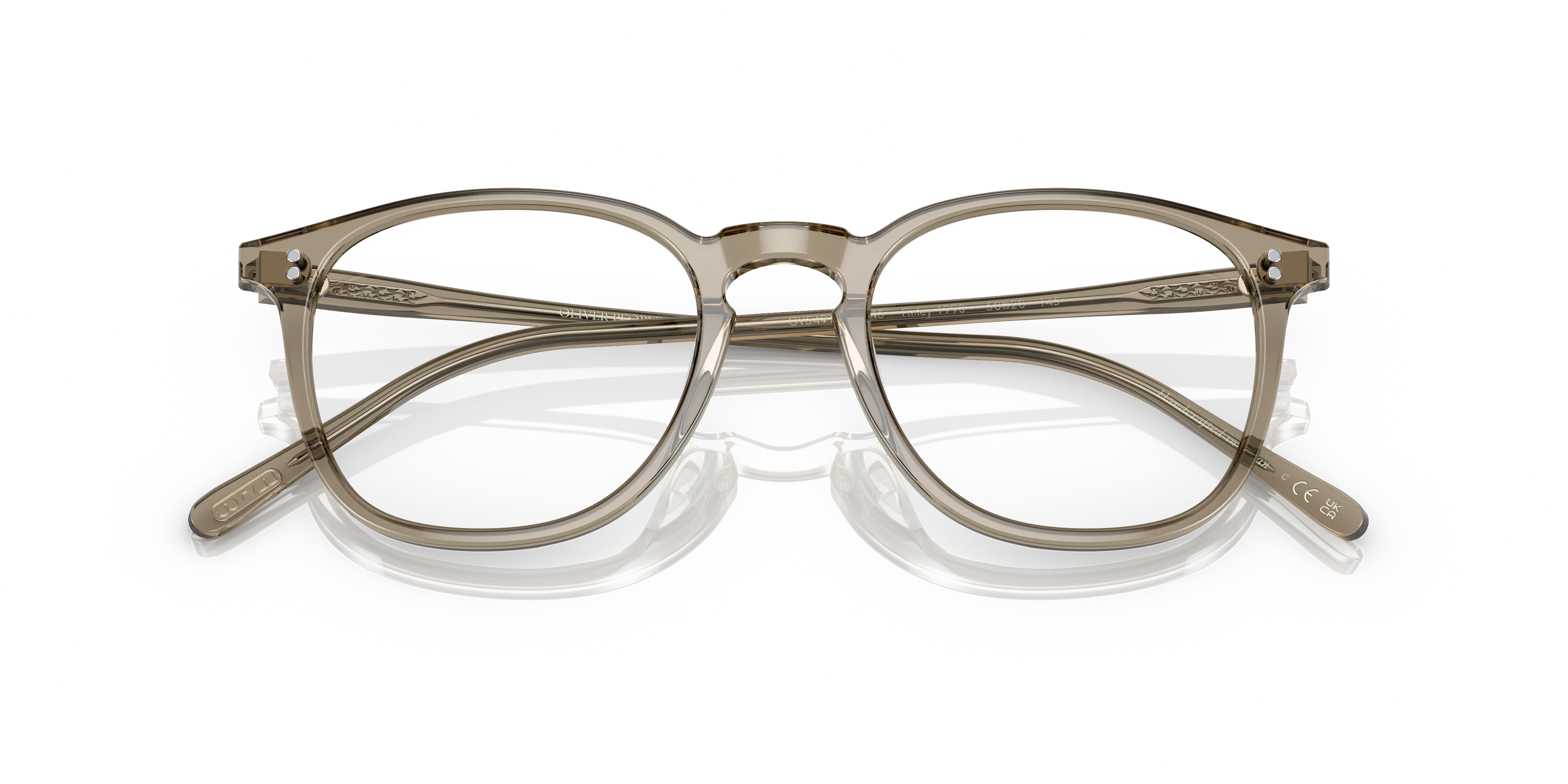 Oliver Peoples OV5491U FINLEY 1993 1745 Montature da vista Acetato Verde Trasparente Squadrata Normale - immagine 2