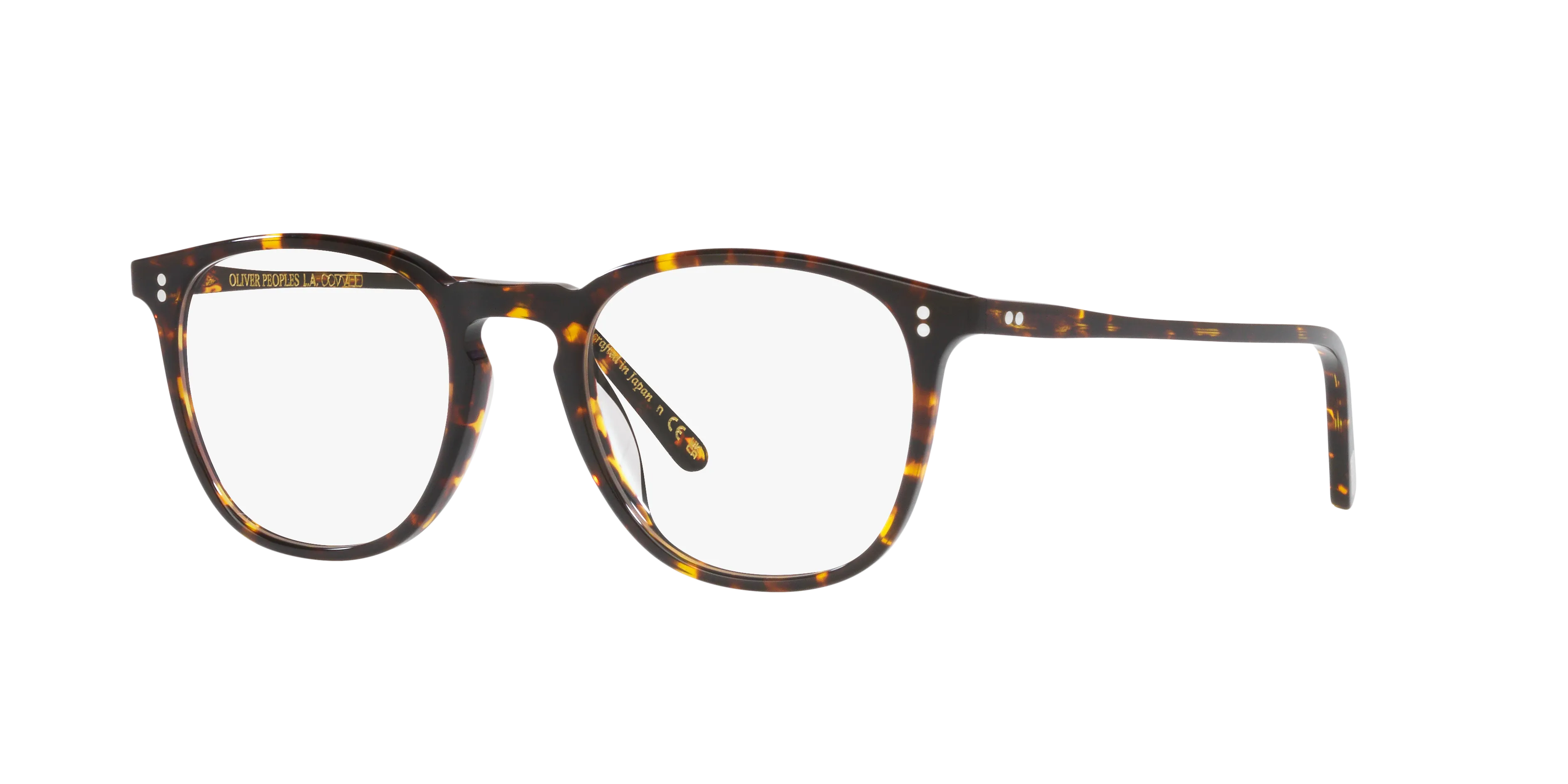 Oliver Peoples OV5491U FINLEY 1993 1741 Montature da vista Acetato Tartaruga Trasparente Squadrata Normale - immagine 1
