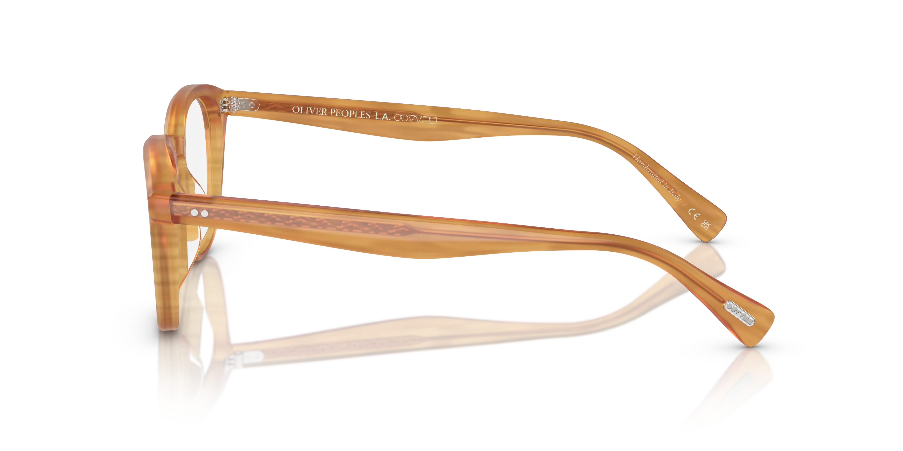 Oliver Peoples OV5454U DESMON 1779 Montature da vista Acetato Giallo Trasparente Pantos Normale - immagine 4