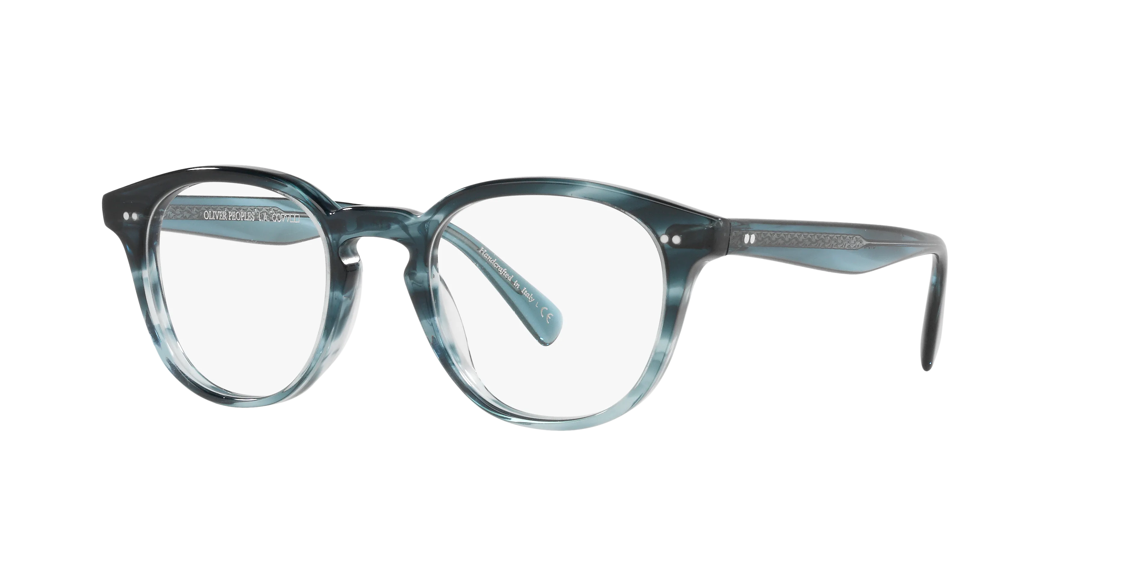 Oliver Peoples OV5454U DESMON 1704 Montature da vista Acetato Blu Trasparente Pantos Normale - immagine 1
