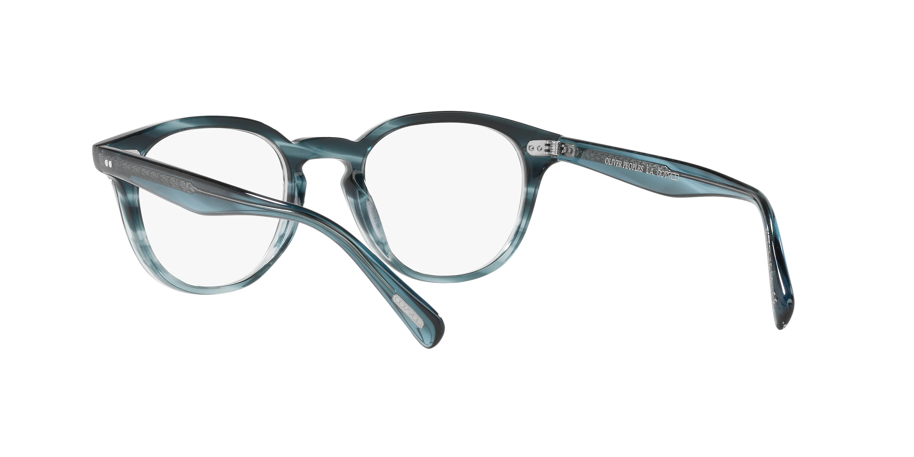 Oliver Peoples OV5454U DESMON 1704 Montature da vista Acetato Blu Trasparente Pantos Normale - immagine 4
