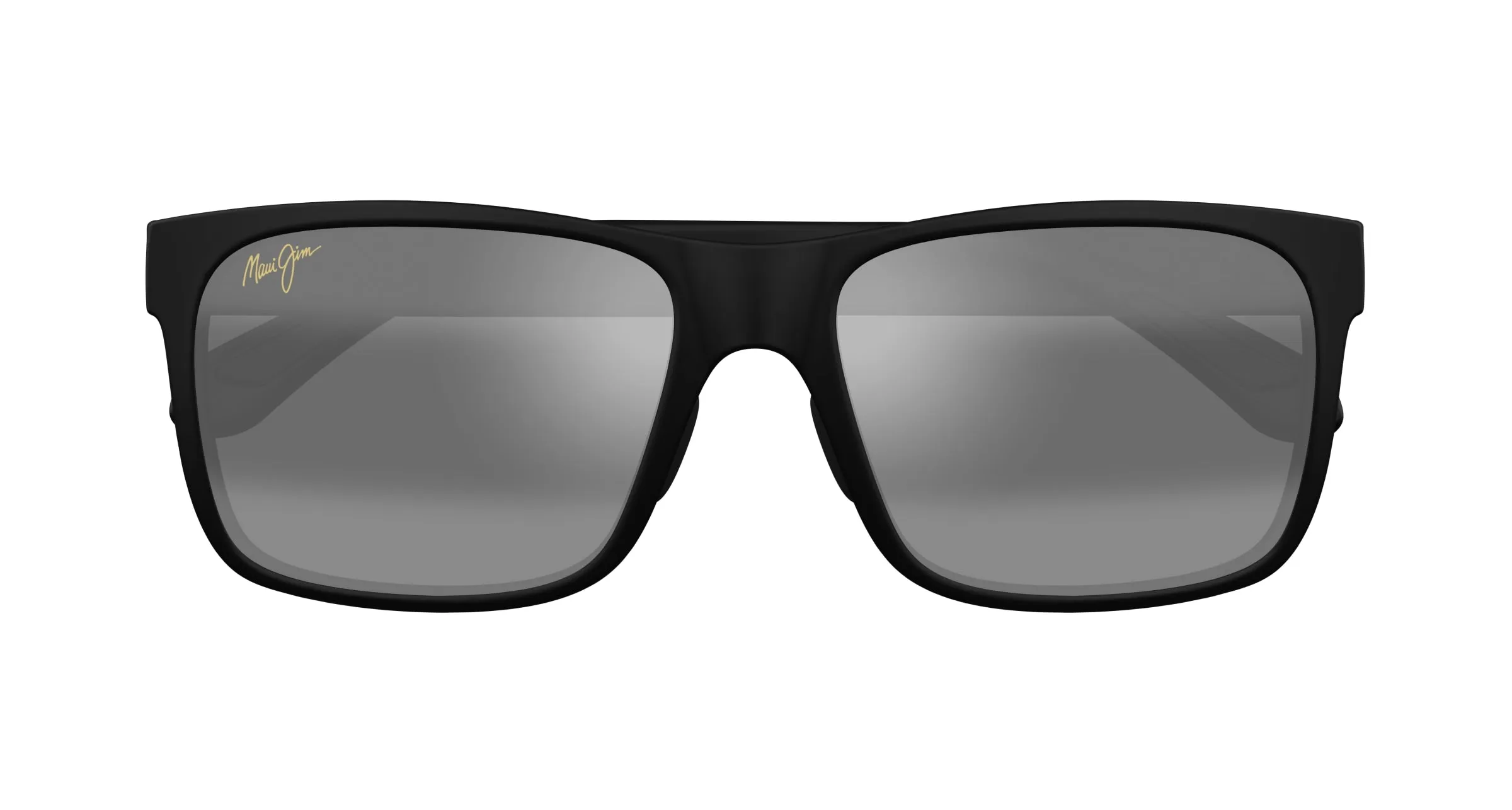 Maui Jim MJ0432S 001 Occhiali da sole Iniettato Nero Grigio Squadrata - immagine 2