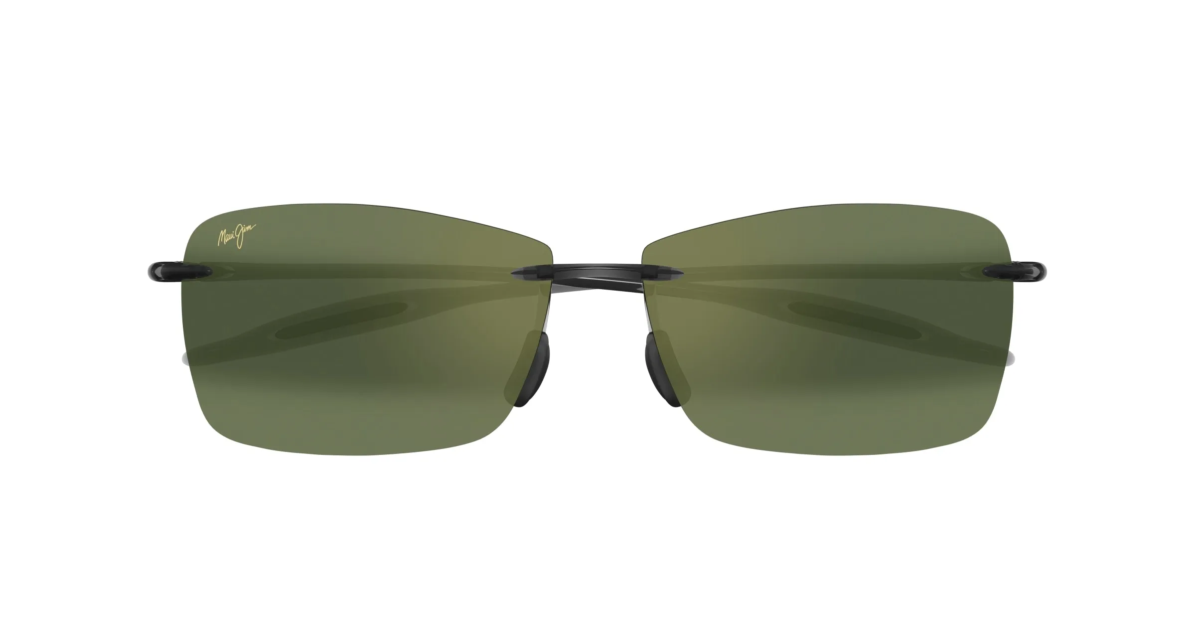Maui Jim MJ0423S 003 Occhiali da sole Iniettato Grigio Verde Squadrata - immagine 2