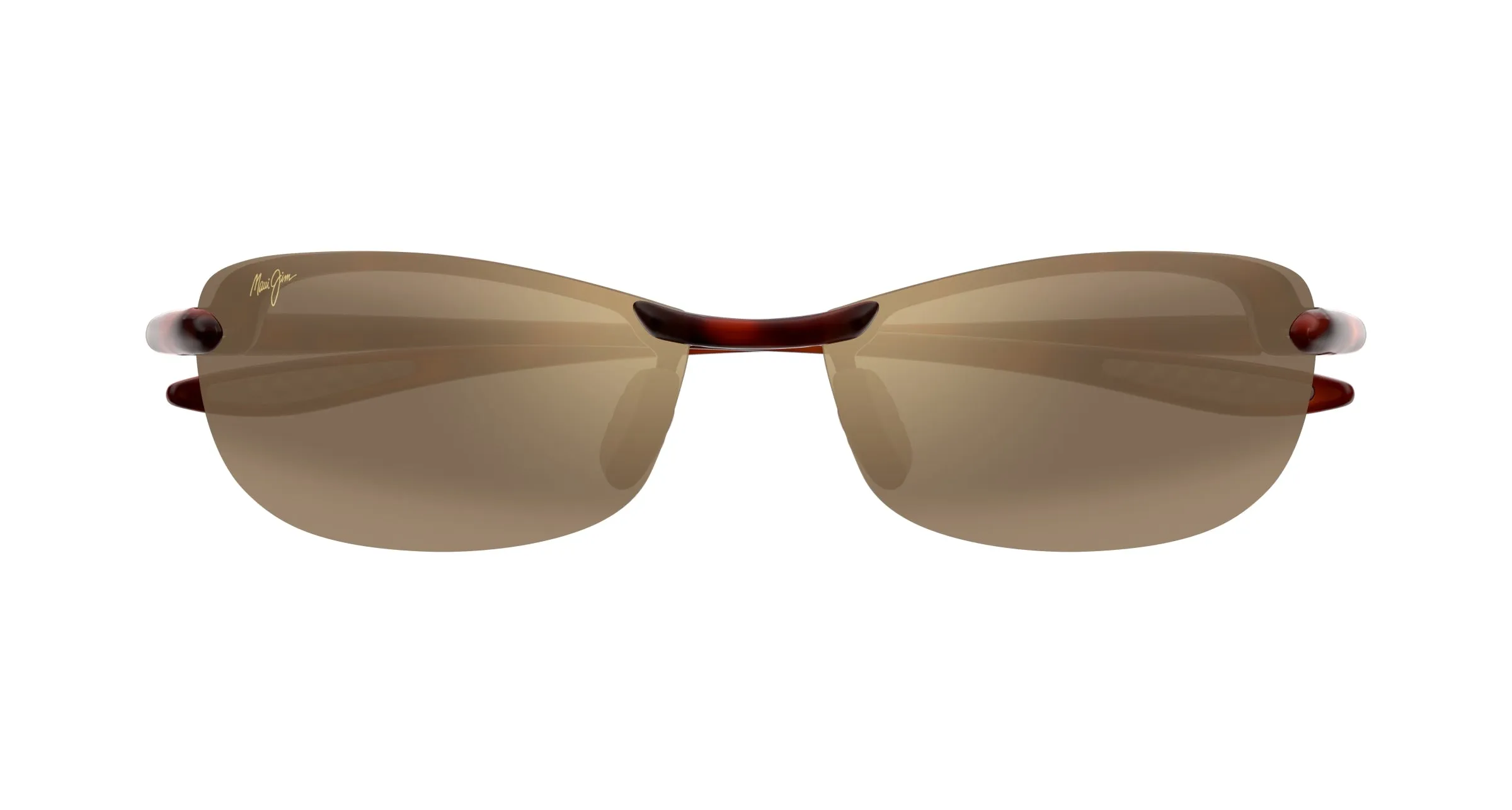 Maui Jim MJ0405S 002 Occhiali da sole Iniettato Havana Bronzo Rotonda - immagine 2