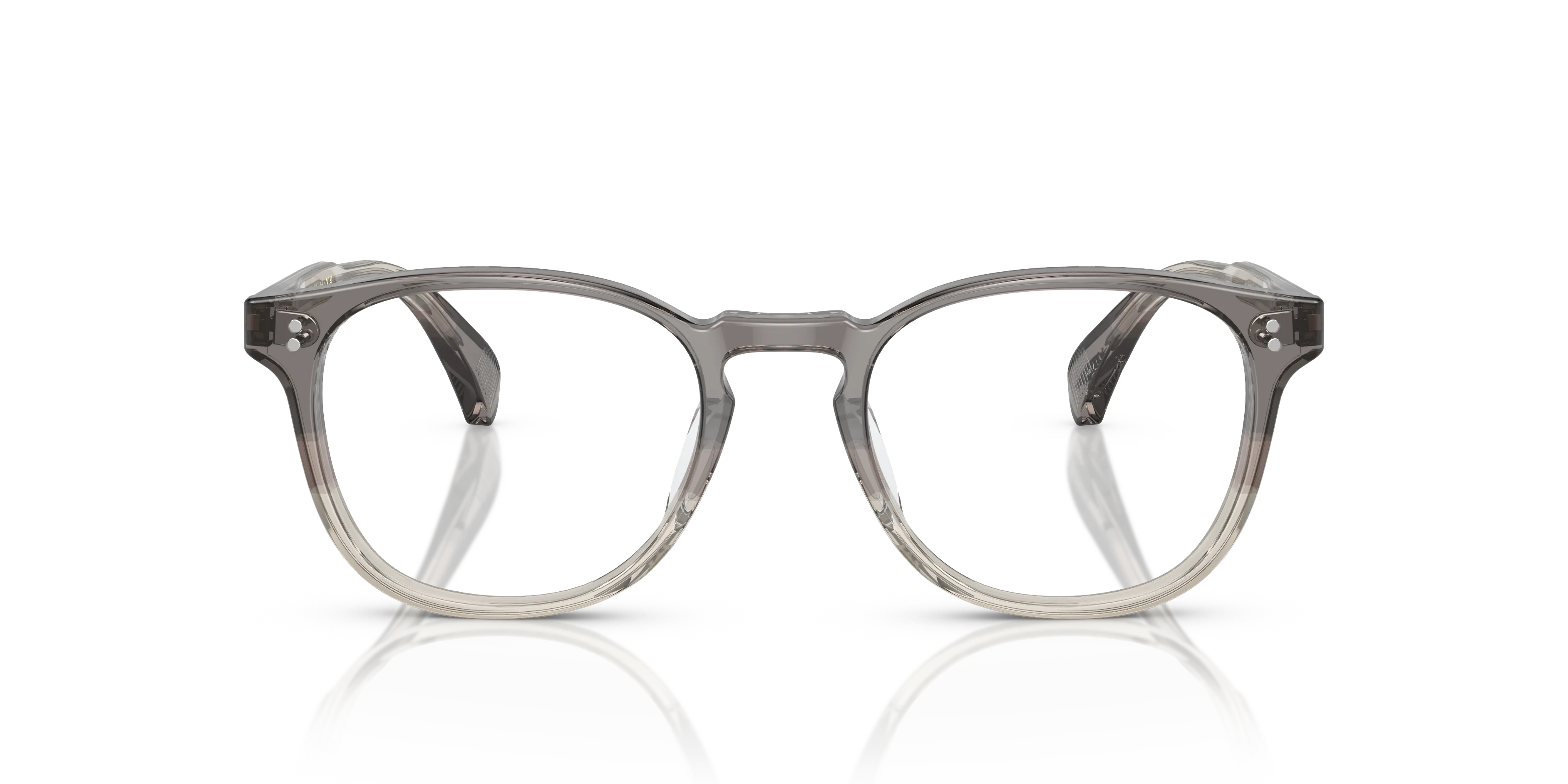Oliver Peoples OV5298U FINLEY ESQ. (U) 1436 Montature da vista Acetato Grigio Trasparente Rotonda Normale - immagine 3