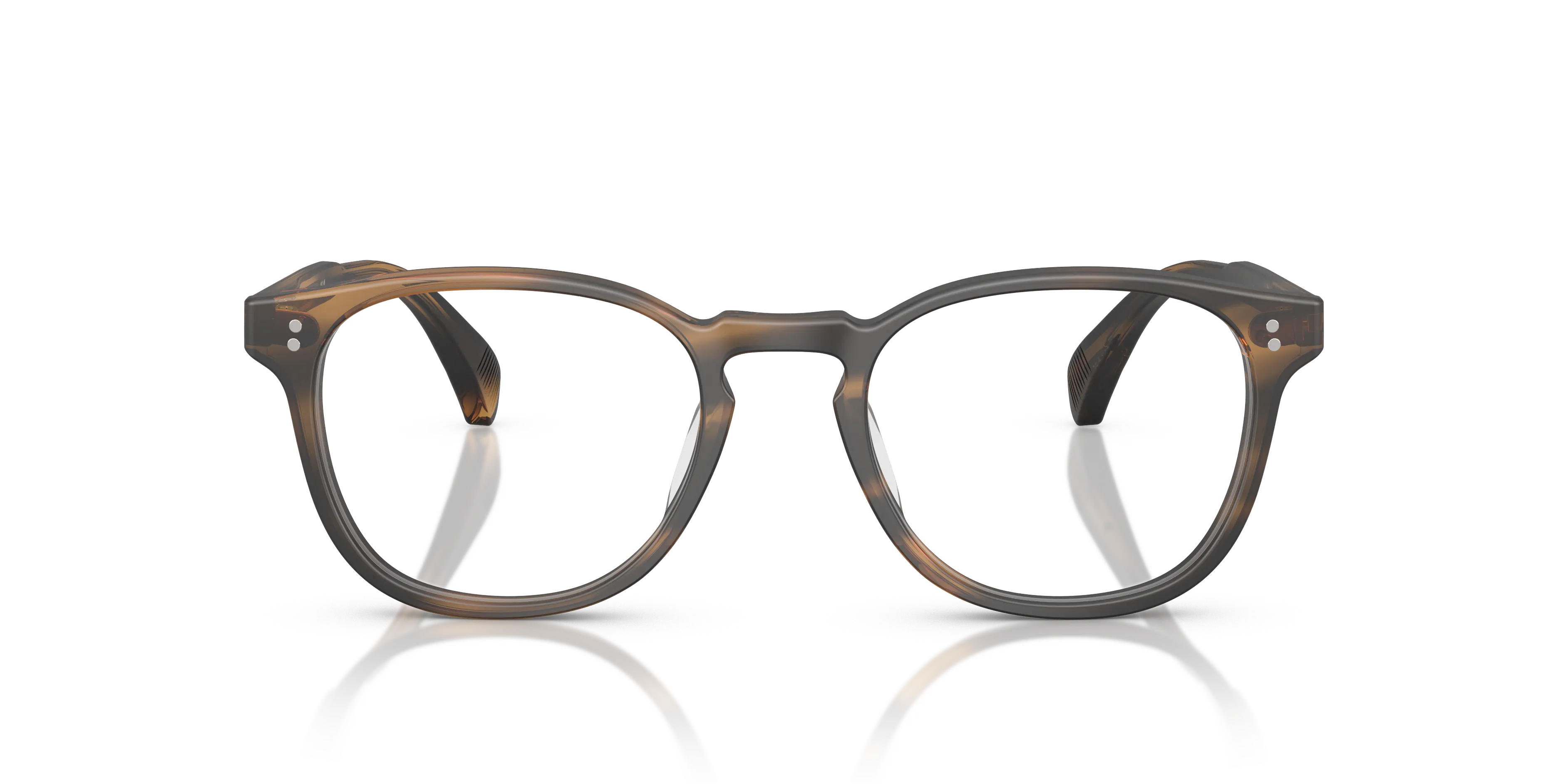 Oliver Peoples OV5298U FINLEY ESQ. (U) 1318 Montature da vista Acetato Tartaruga Trasparente Rotonda Normale - immagine 3