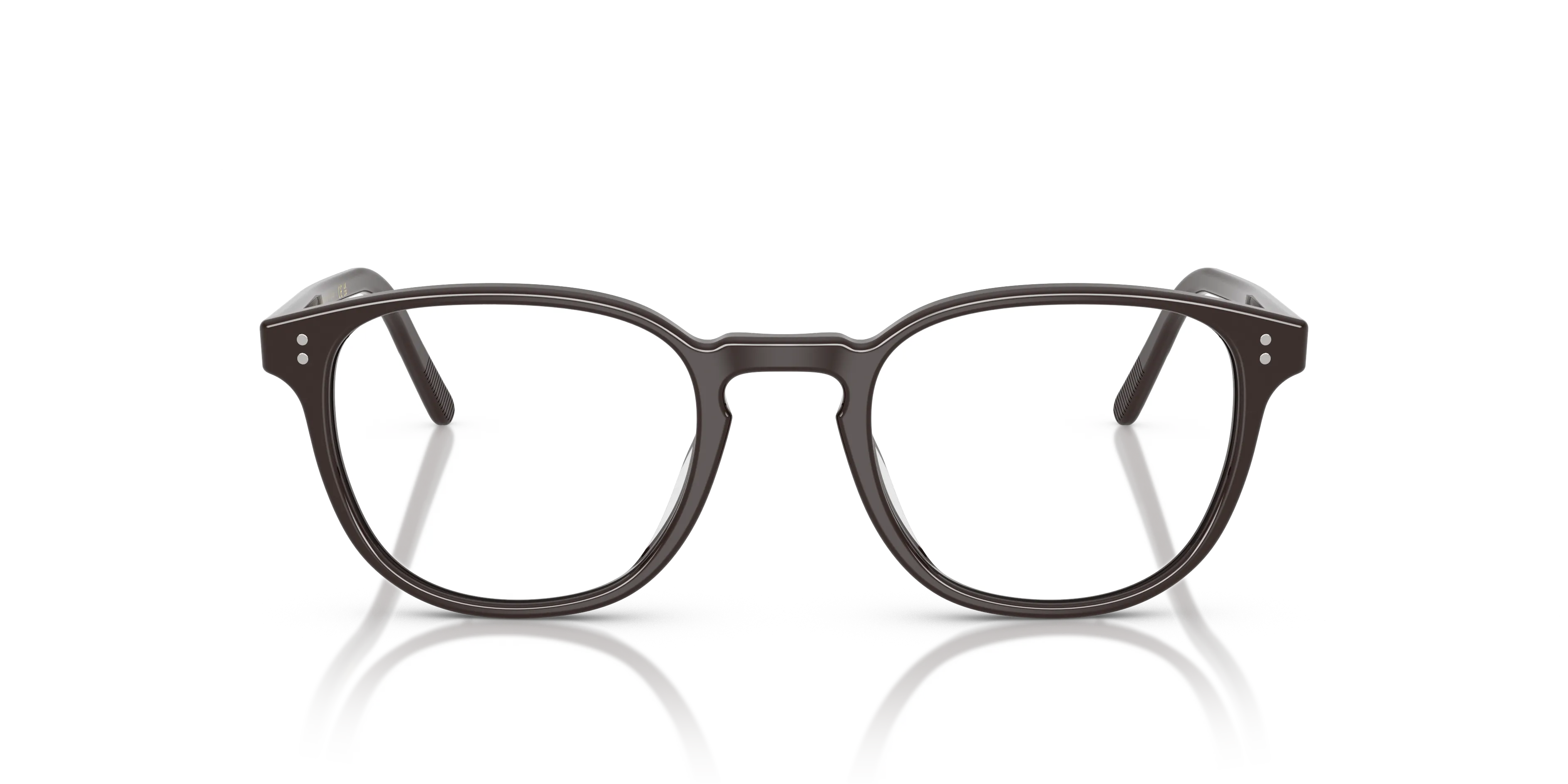 Oliver Peoples OV5219 FAIRMONT 1772 Montature da vista Acetato Marrone Trasparente Cat Eye Normale - immagine 3