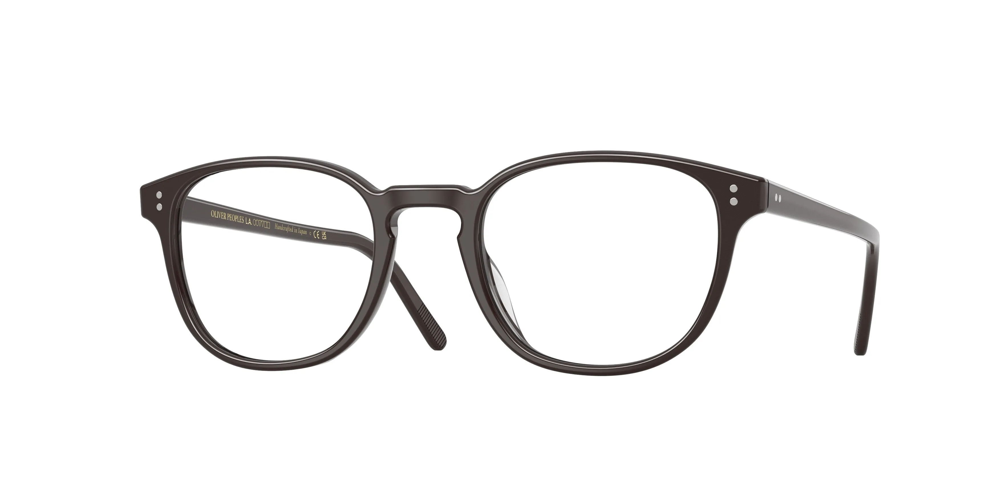 Oliver Peoples OV5219 FAIRMONT 1772 Montature da vista Acetato Marrone Trasparente Cat Eye Normale - immagine 1