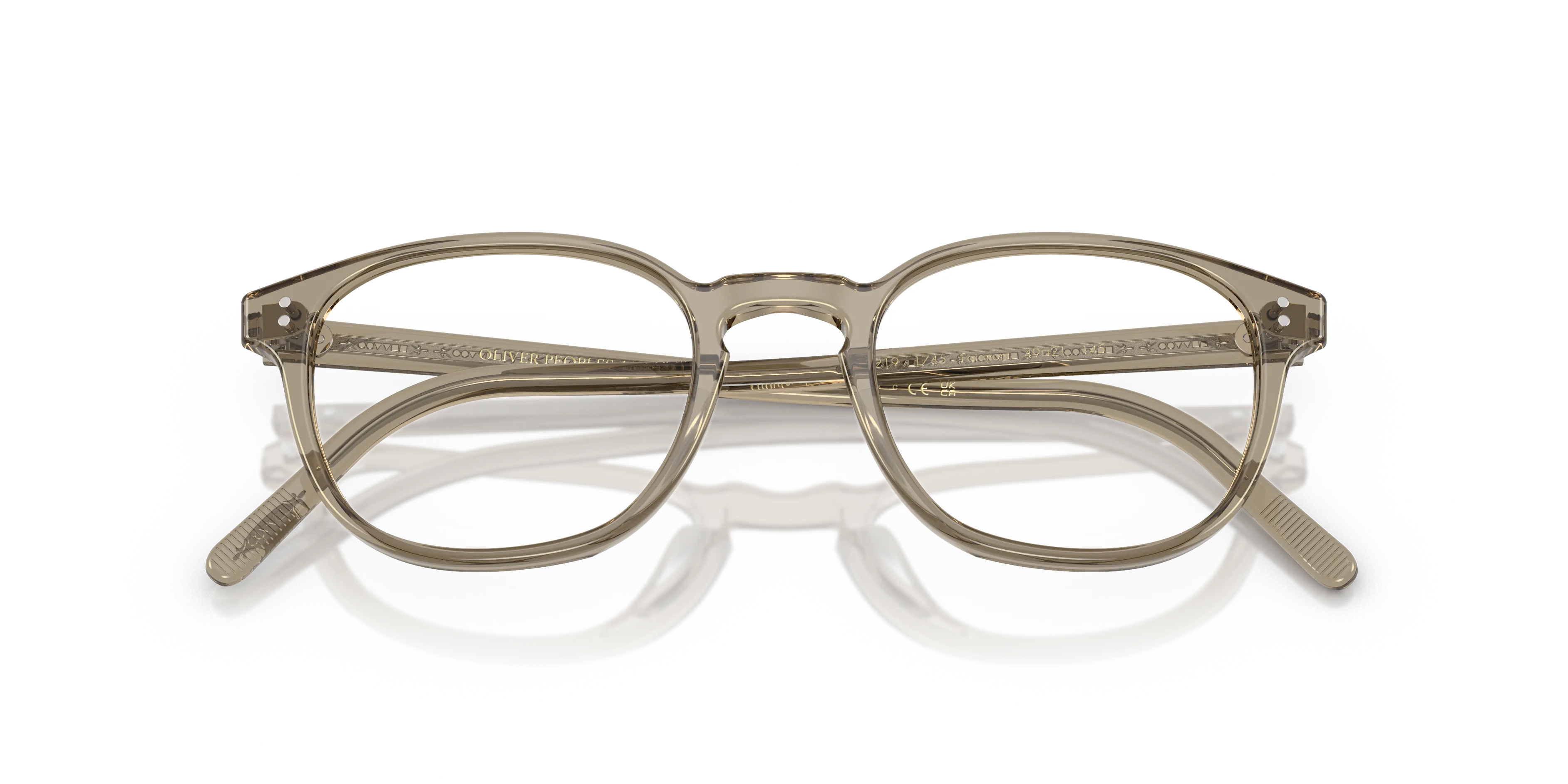 Oliver Peoples OV5219 FAIRMONT 1745 Montature da vista Acetato Verde Trasparente Cat Eye Normale - immagine 2