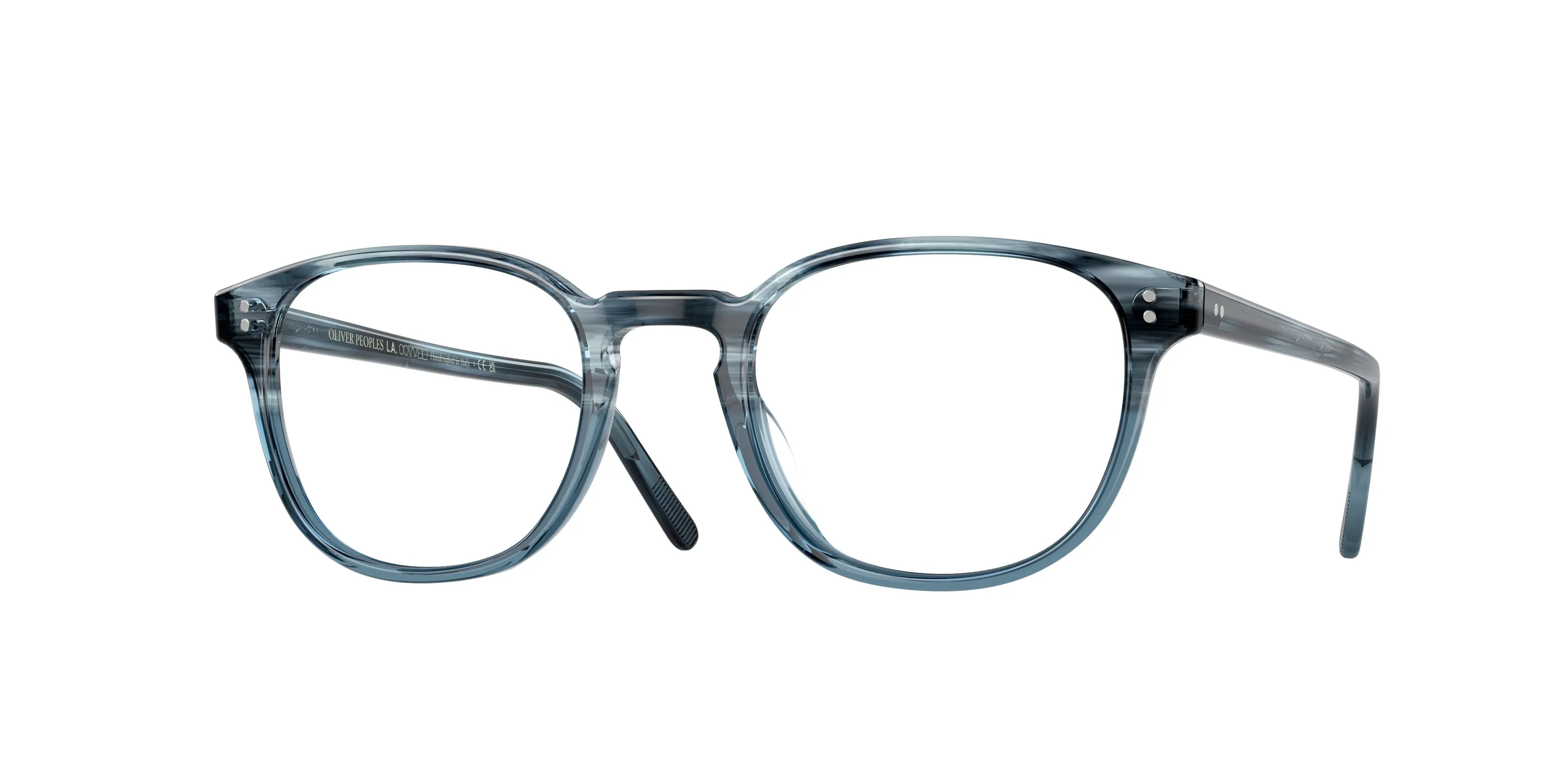 Oliver Peoples OV5219 FAIRMONT 1730 Montature da vista Acetato Blu Trasparente Cat Eye Normale - immagine 1