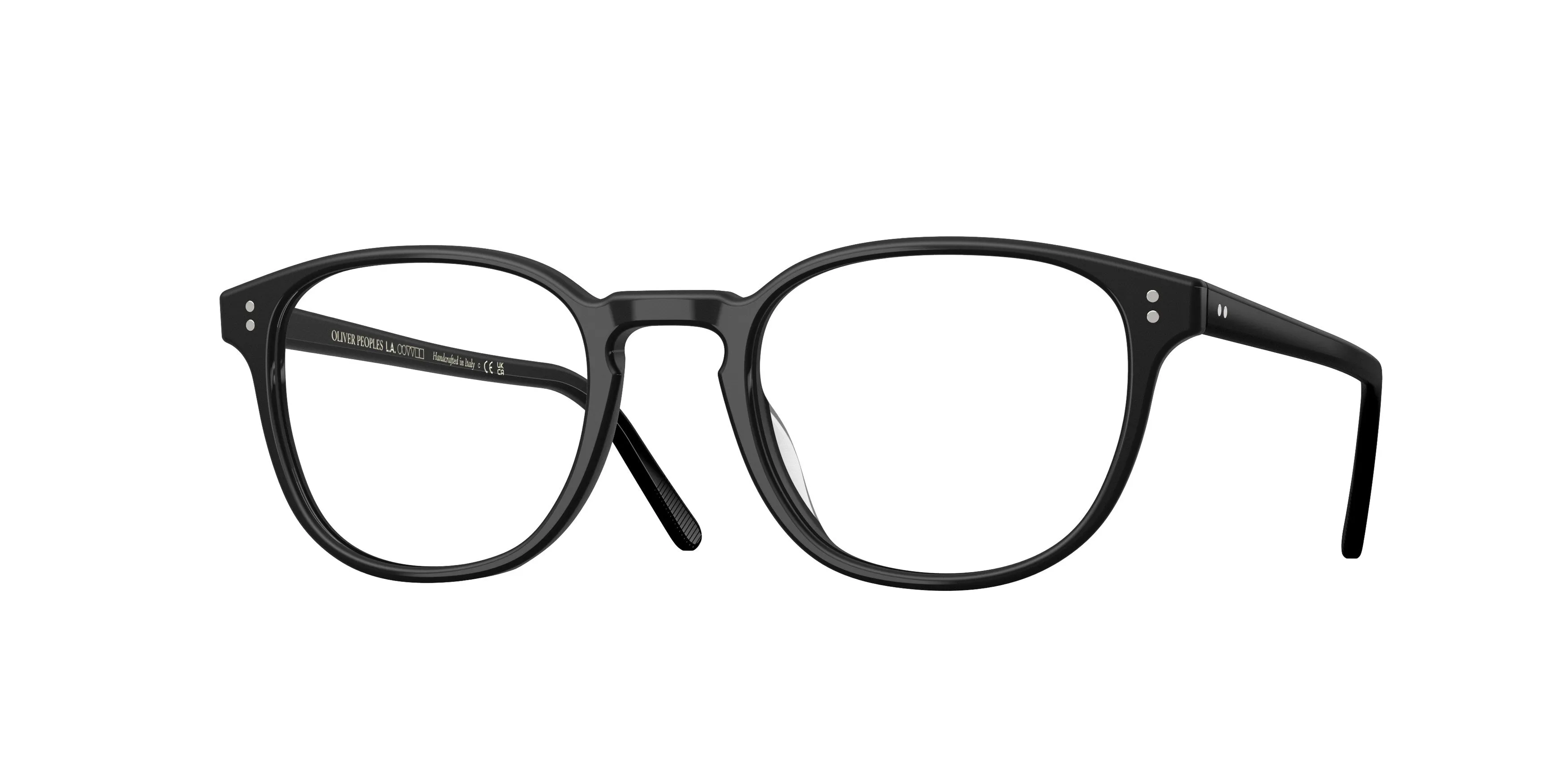 Oliver Peoples OV5219 FAIRMONT 1465 Montature da vista Acetato Nero Trasparente Cat Eye Normale - immagine 1