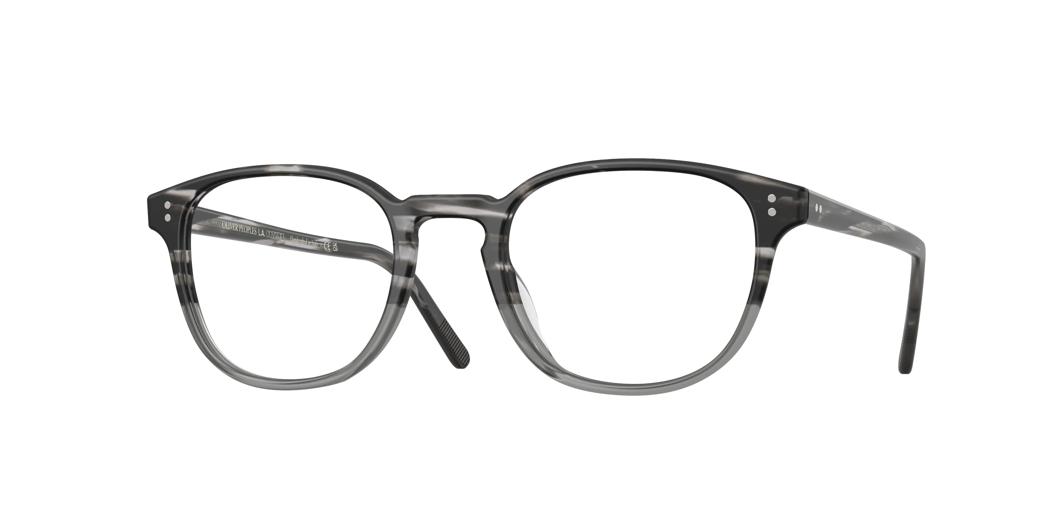 Oliver Peoples OV5219 FAIRMONT 1124 Montature da vista Acetato Grigio Trasparente Cat Eye Normale - immagine 1