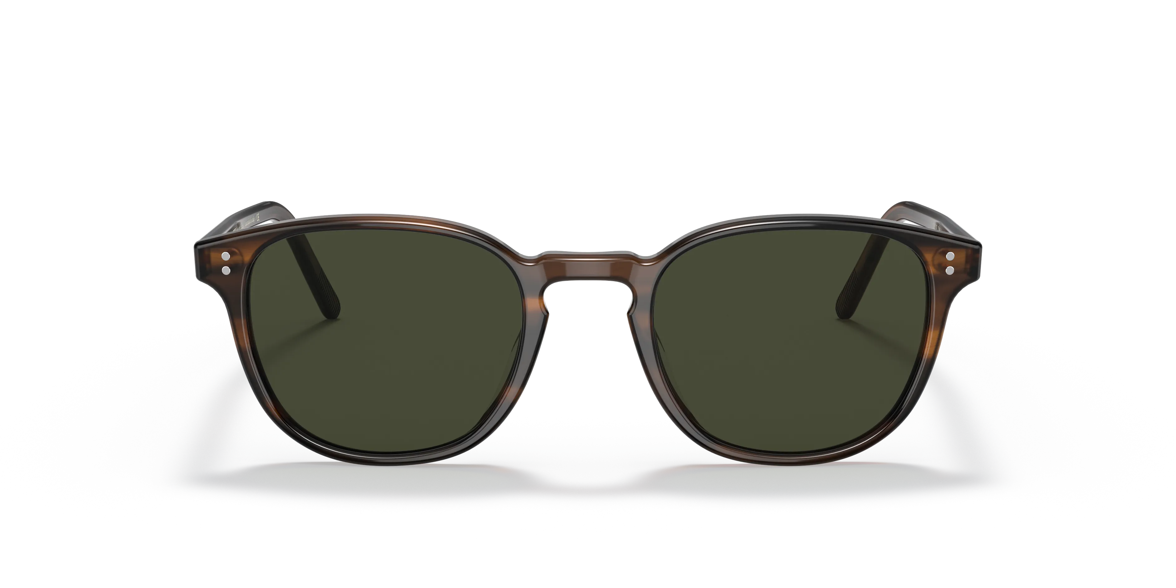 Oliver Peoples OV5219S FAIRMONT SUN 1724P1 Occhiali da sole Acetato Marrone Verde Squadrata Polarizzata - immagine 3