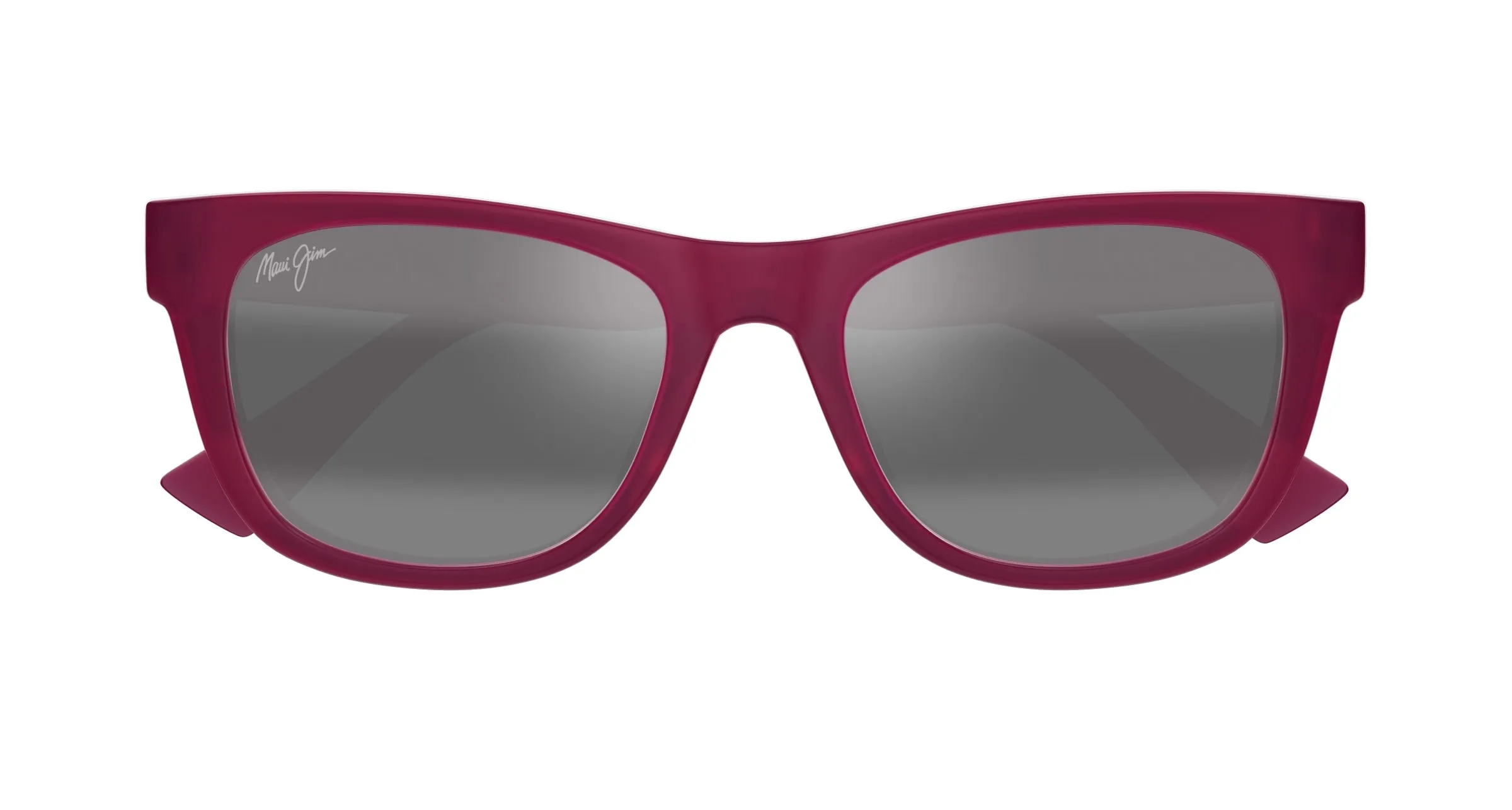 Maui Jim MJ0687S 004 Occhiali da sole Bio-iniettato Rosa Grigio Squadrata - immagine 2