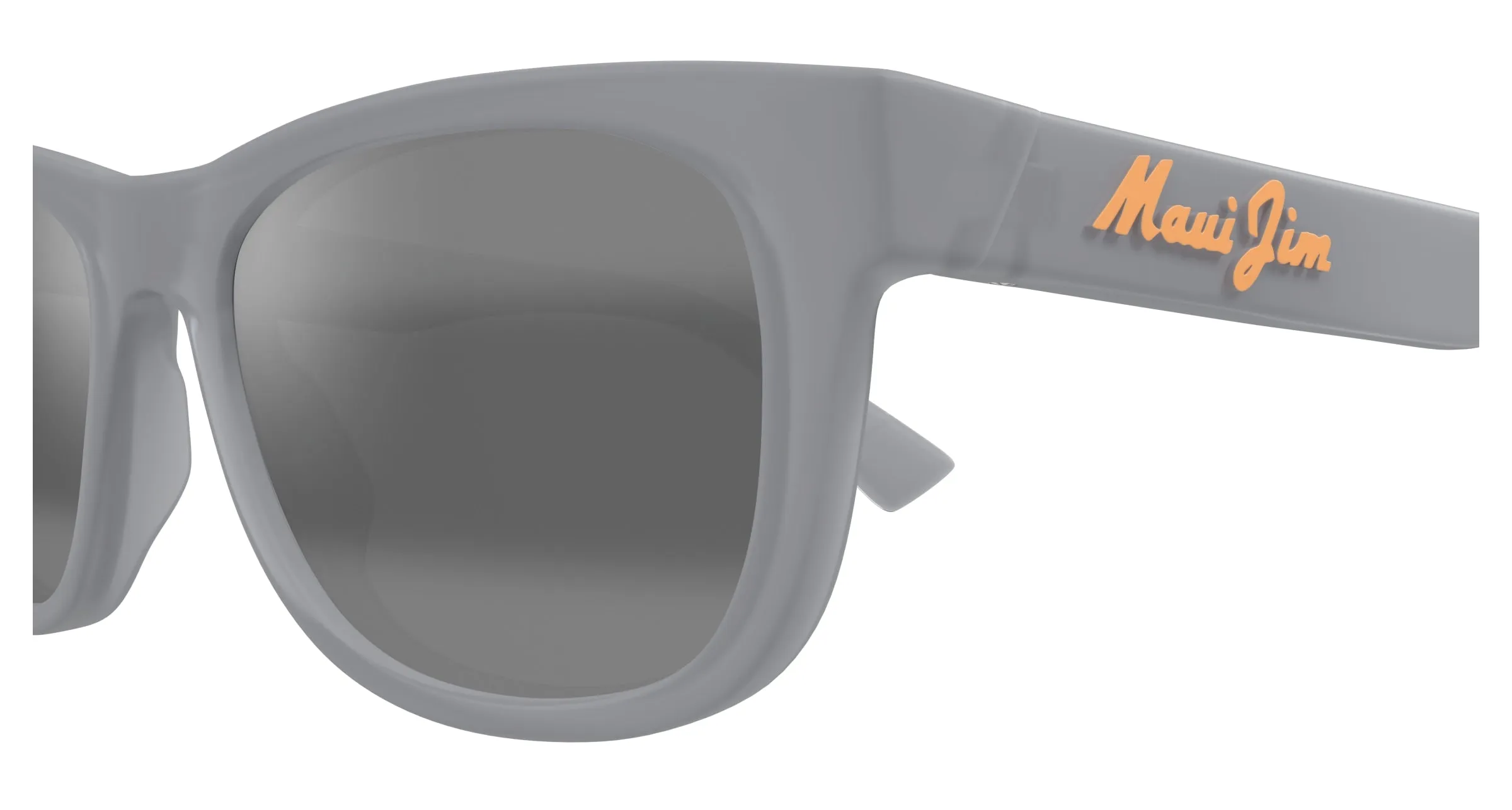 Maui Jim MJ0687S 002 Occhiali da sole Bio-iniettato Grigio Grigio Squadrata - immagine 3