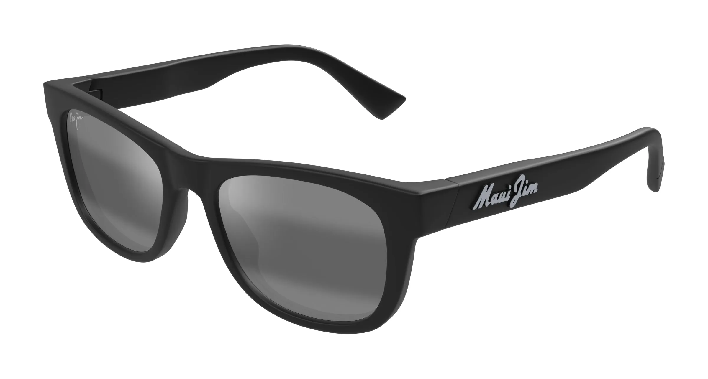 Maui Jim MJ0687S 001 Occhiali da sole Bio-iniettato Nero Grigio Squadrata - immagine 1