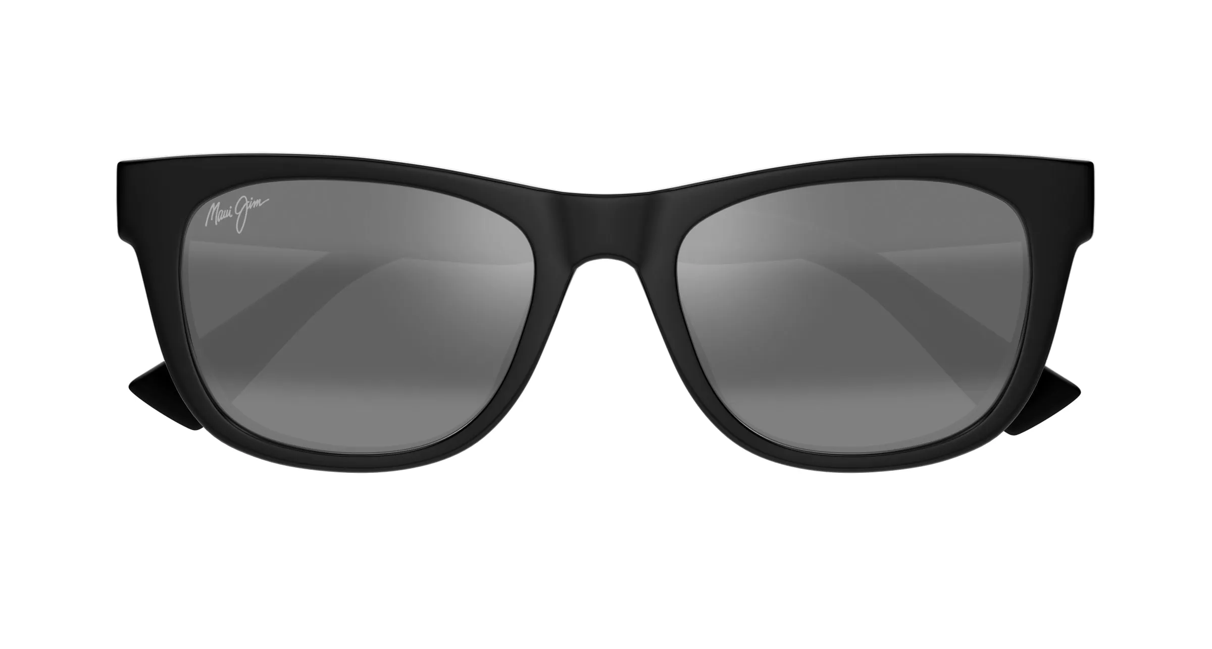 Maui Jim MJ0687S 001 Occhiali da sole Bio-iniettato Nero Grigio Squadrata - immagine 2