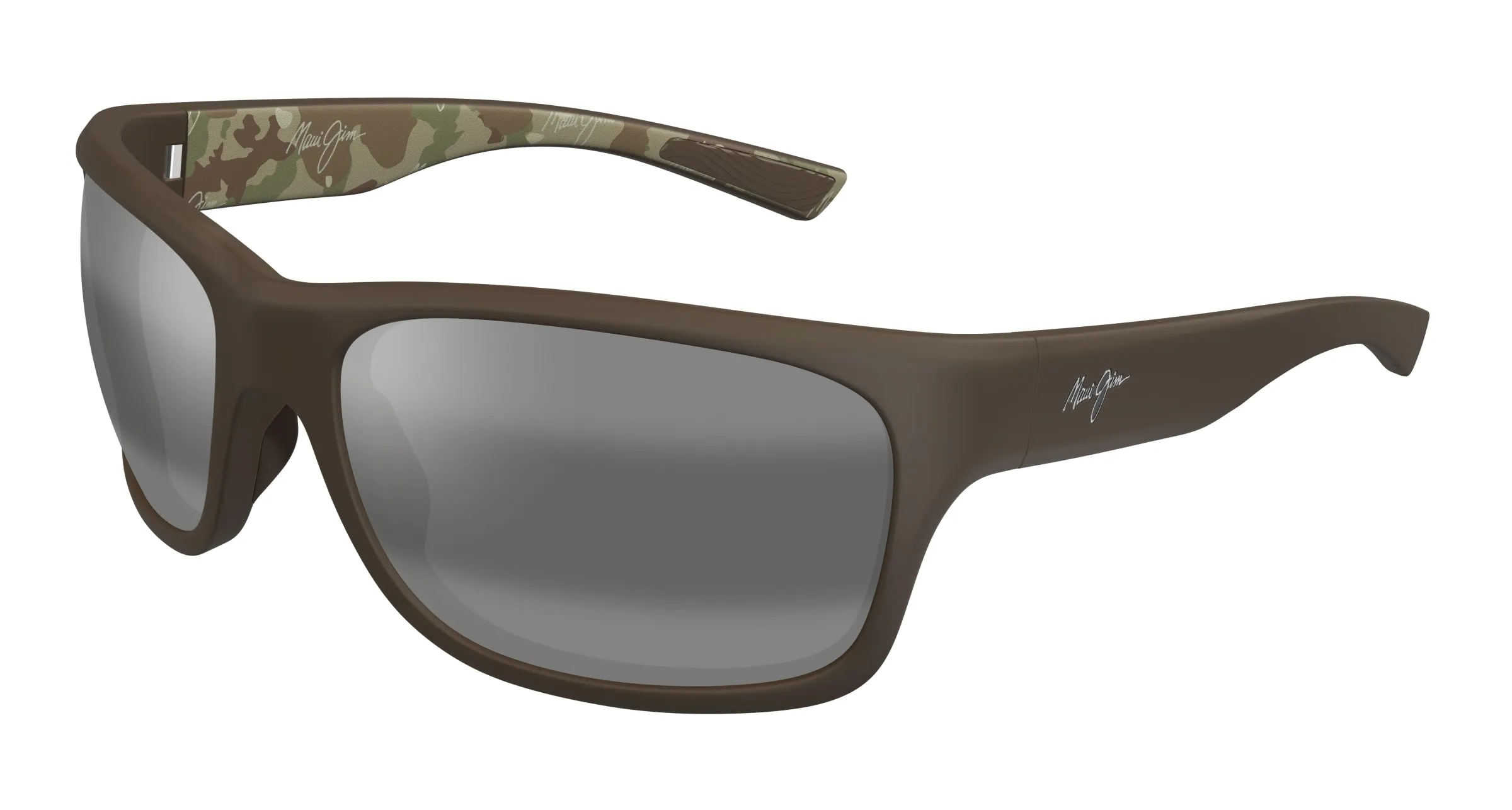 Maui Jim MJ0681S 004 Occhiali da sole Bio-iniettato Marrone Grigio Squadrata - immagine 1