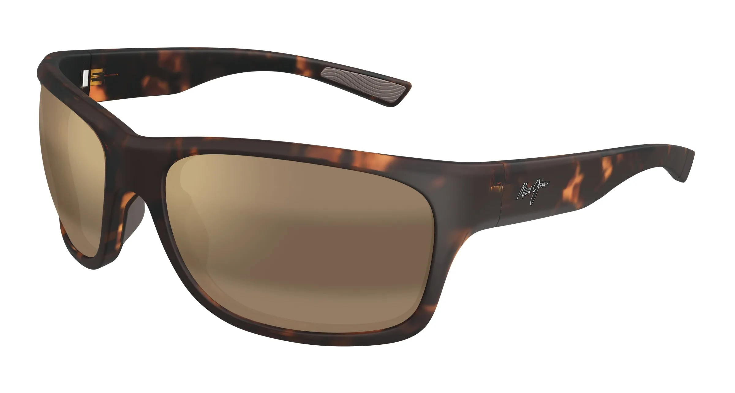 Maui Jim MJ0681S 002 Occhiali da sole Bio-iniettato Havana Bronzo Squadrata - immagine 1