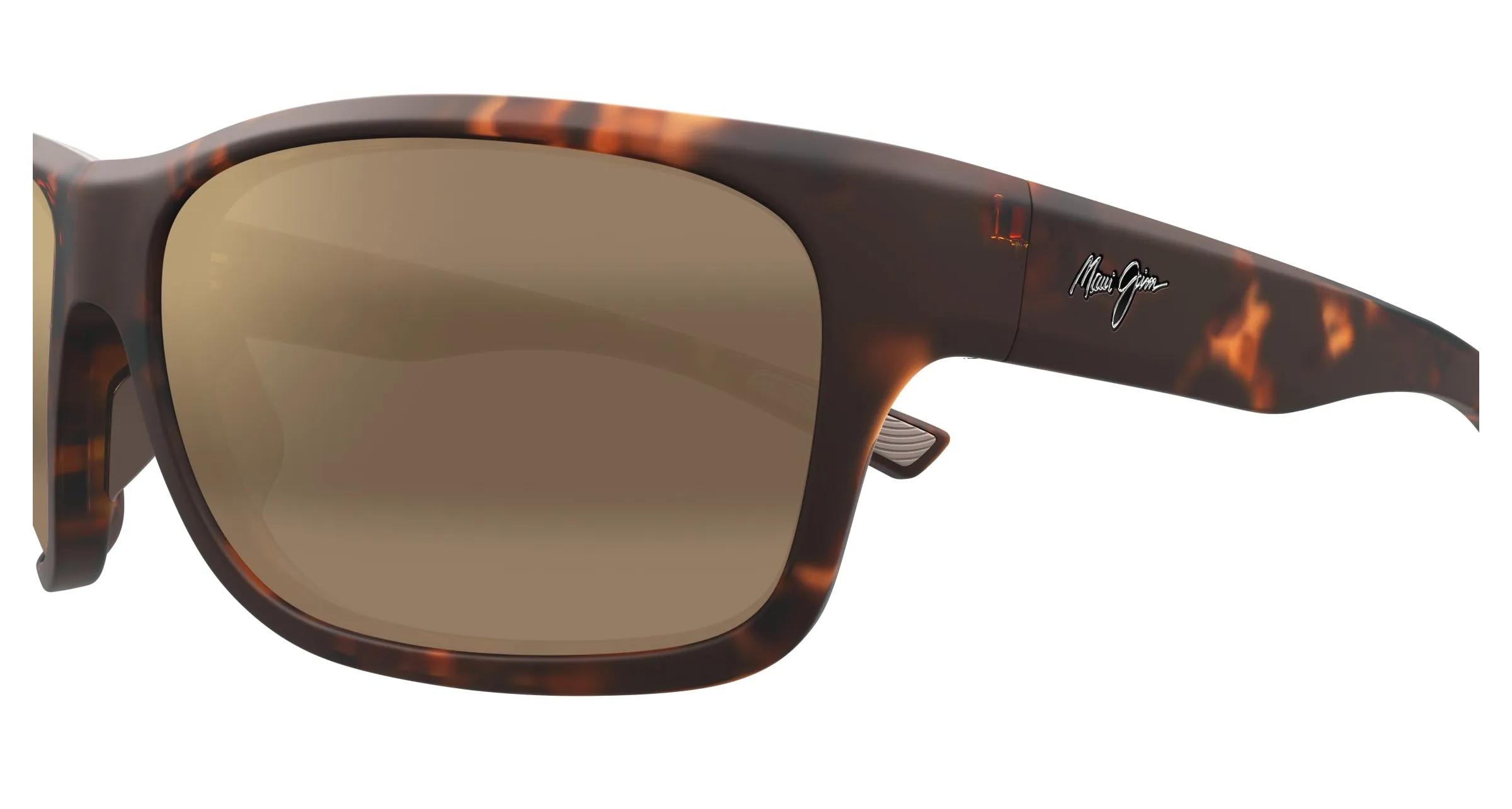 Maui Jim MJ0681S 002 Occhiali da sole Bio-iniettato Havana Bronzo Squadrata - immagine 3