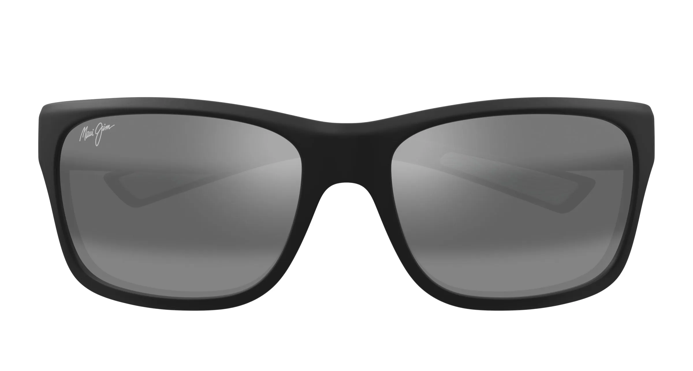 Maui Jim MJ0681S 001 Occhiali da sole Bio-iniettato Nero Grigio Squadrata - immagine 2