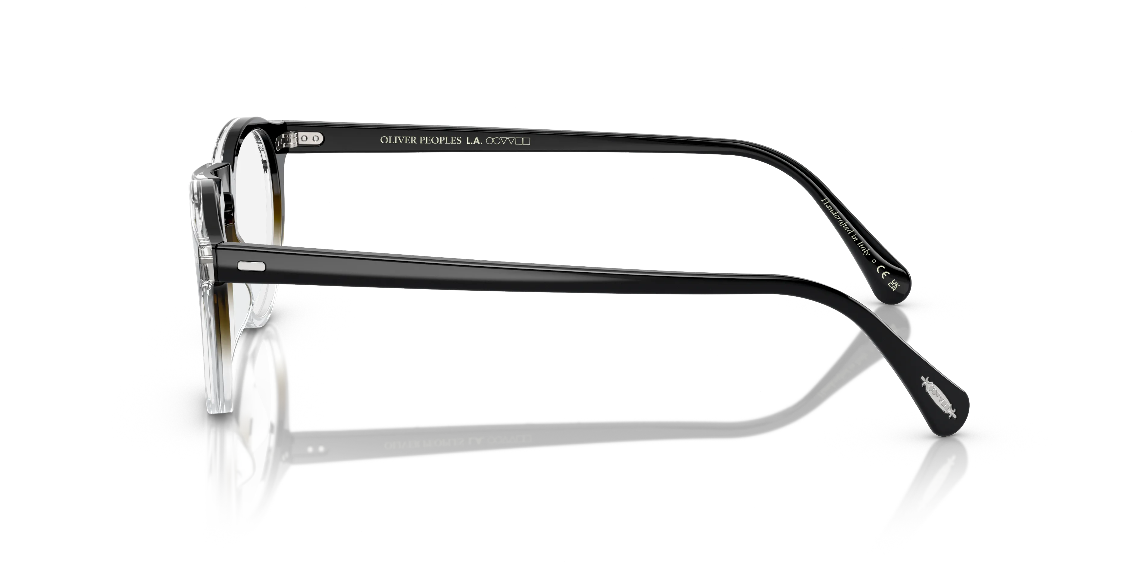 Oliver Peoples OV5186 GREGORY PECK 1751 Montature da vista Acetato Verde Trasparente Pantos Normale - immagine 4