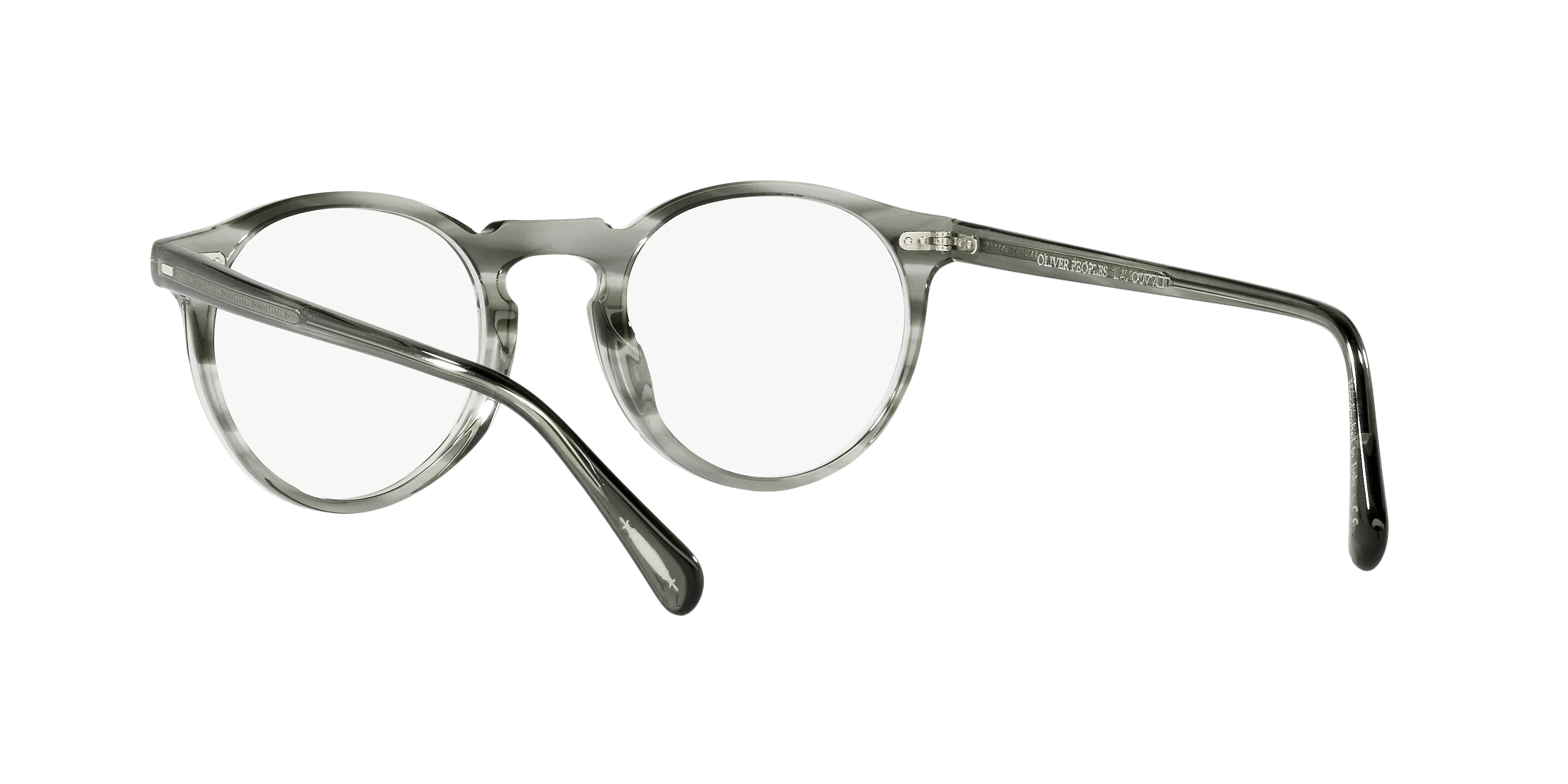 Oliver Peoples OV5186 GREGORY PECK 1705 Montature da vista Acetato Verde Trasparente Pantos Normale - immagine 4