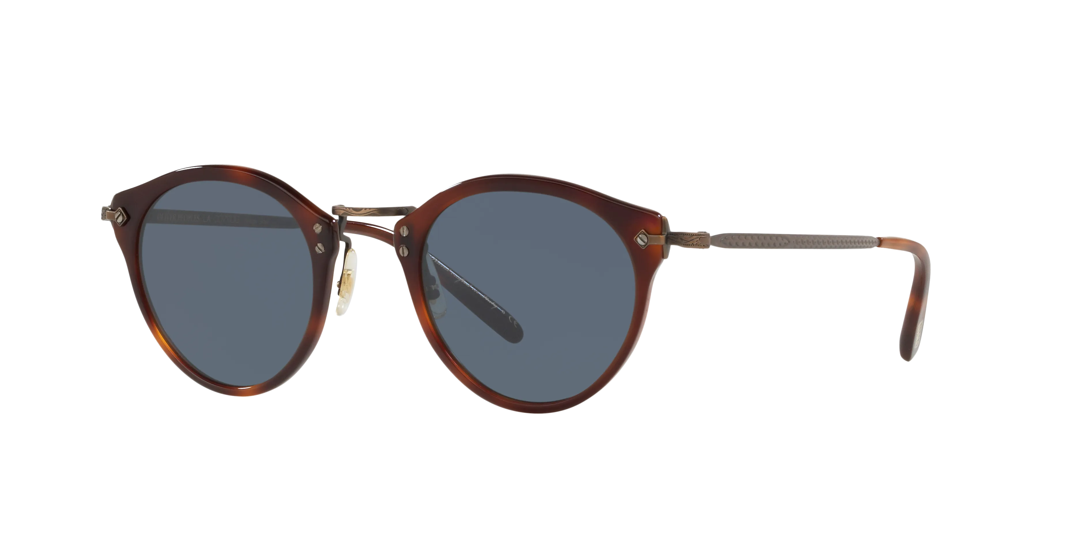 Oliver Peoples OV5184S OP-505 SUN 1007R5 Occhiali da sole Acetato Tartaruga Blu Pantos Normale - immagine 1