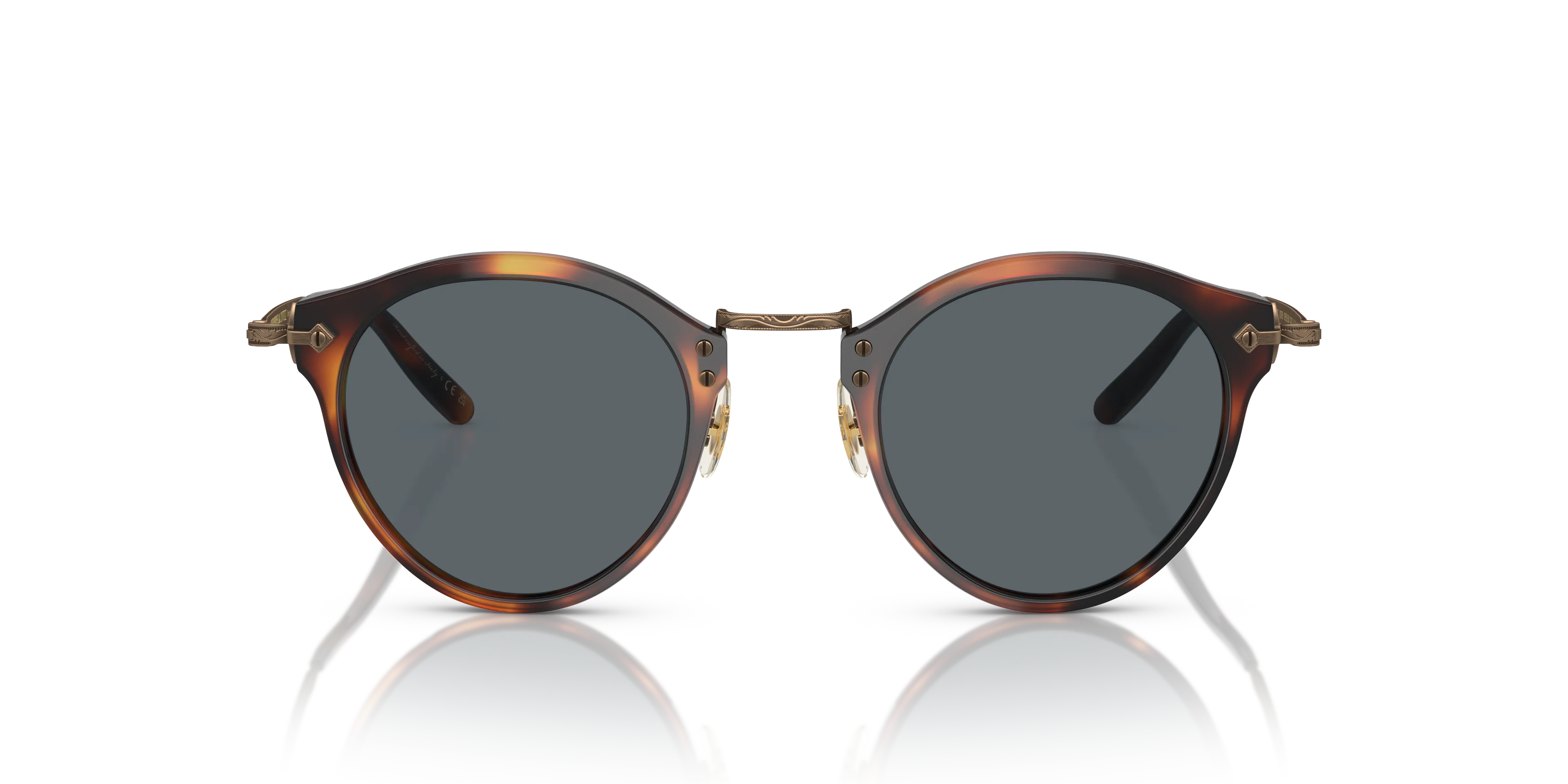 Oliver Peoples OV5184S OP-505 SUN 1007R5 Occhiali da sole Acetato Tartaruga Blu Pantos Normale - immagine 3