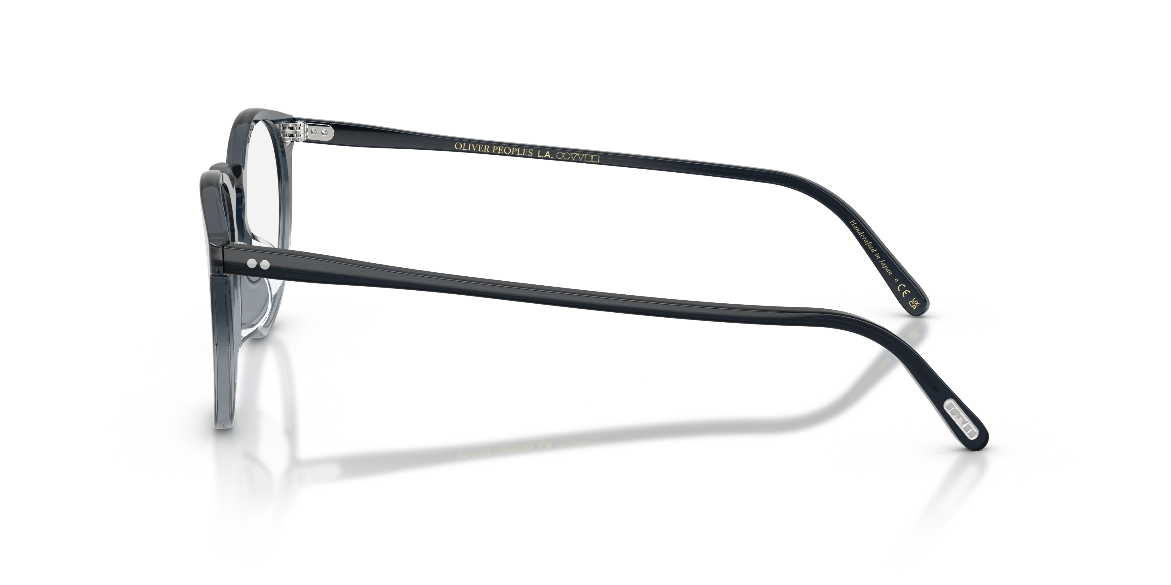 Oliver Peoples OV5183 O'MALLEY 1777 Montature da vista Acetato Blu Trasparente Pantos Normale - immagine 4