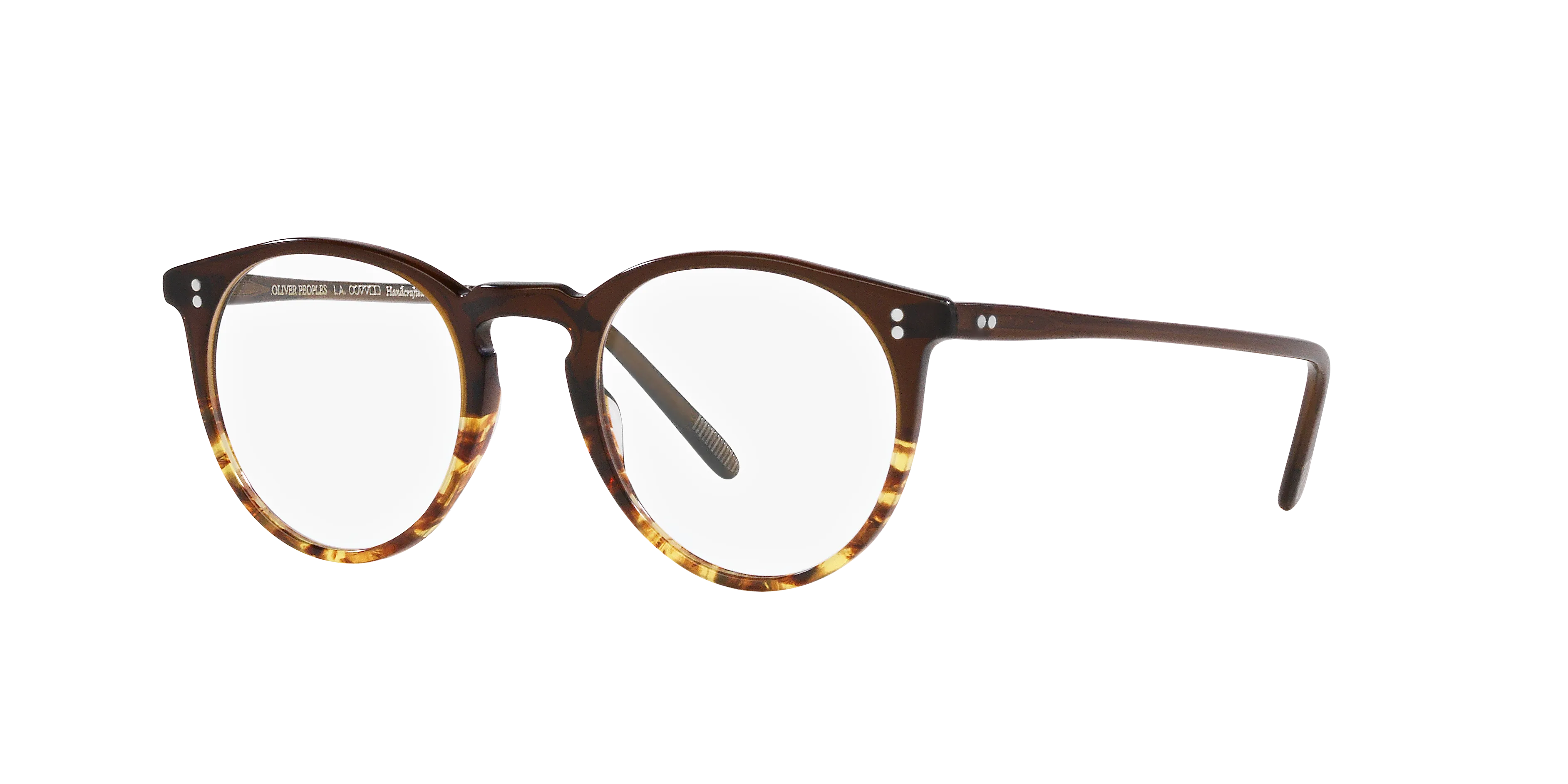 Oliver Peoples OV5183 O'MALLEY 1756 Montature da vista Acetato Marrone Trasparente Pantos Normale - immagine 1
