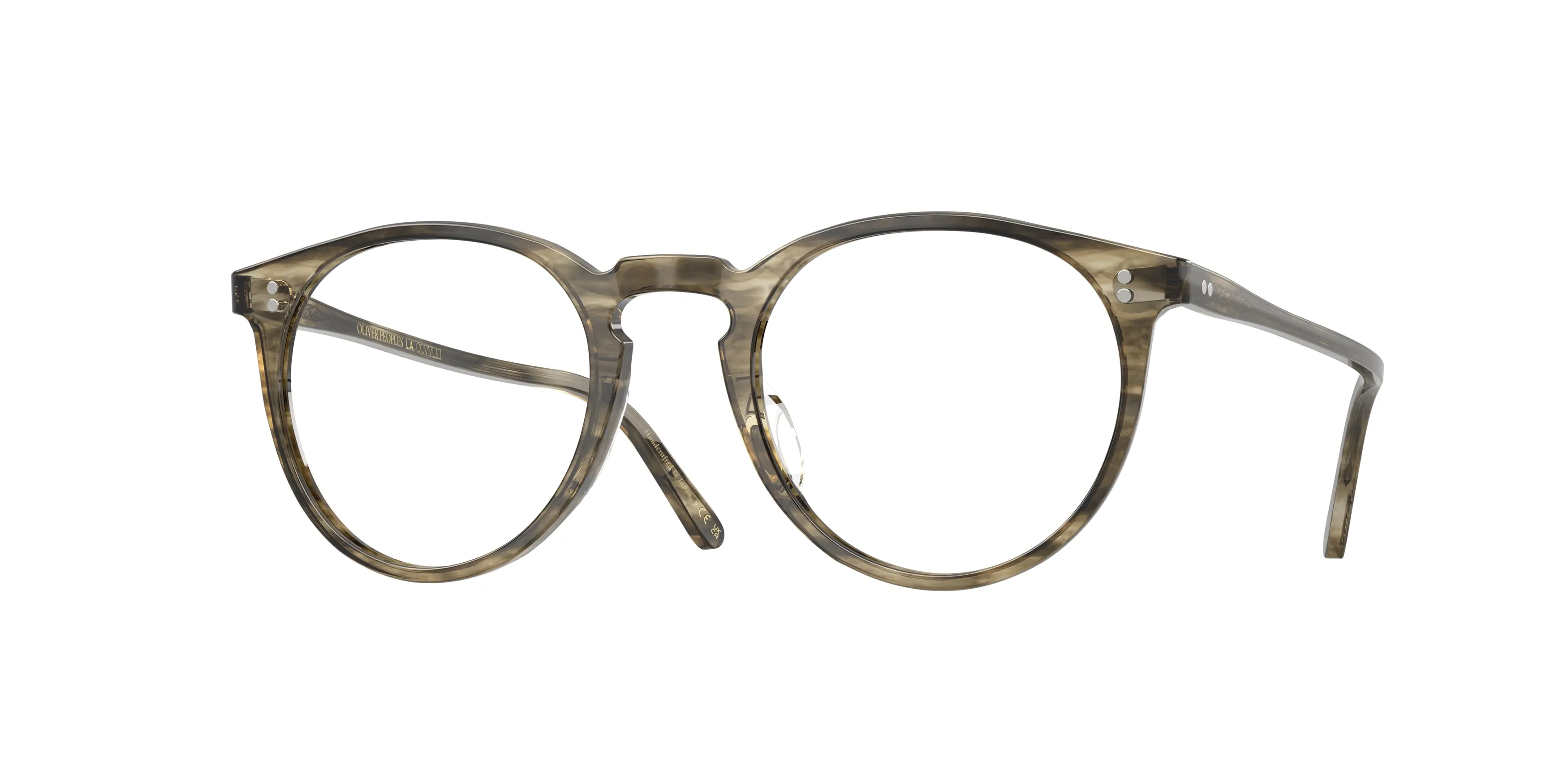 Oliver Peoples OV5183 O'MALLEY 1735 Montature da vista Acetato Verde Trasparente Pantos Normale - immagine 1