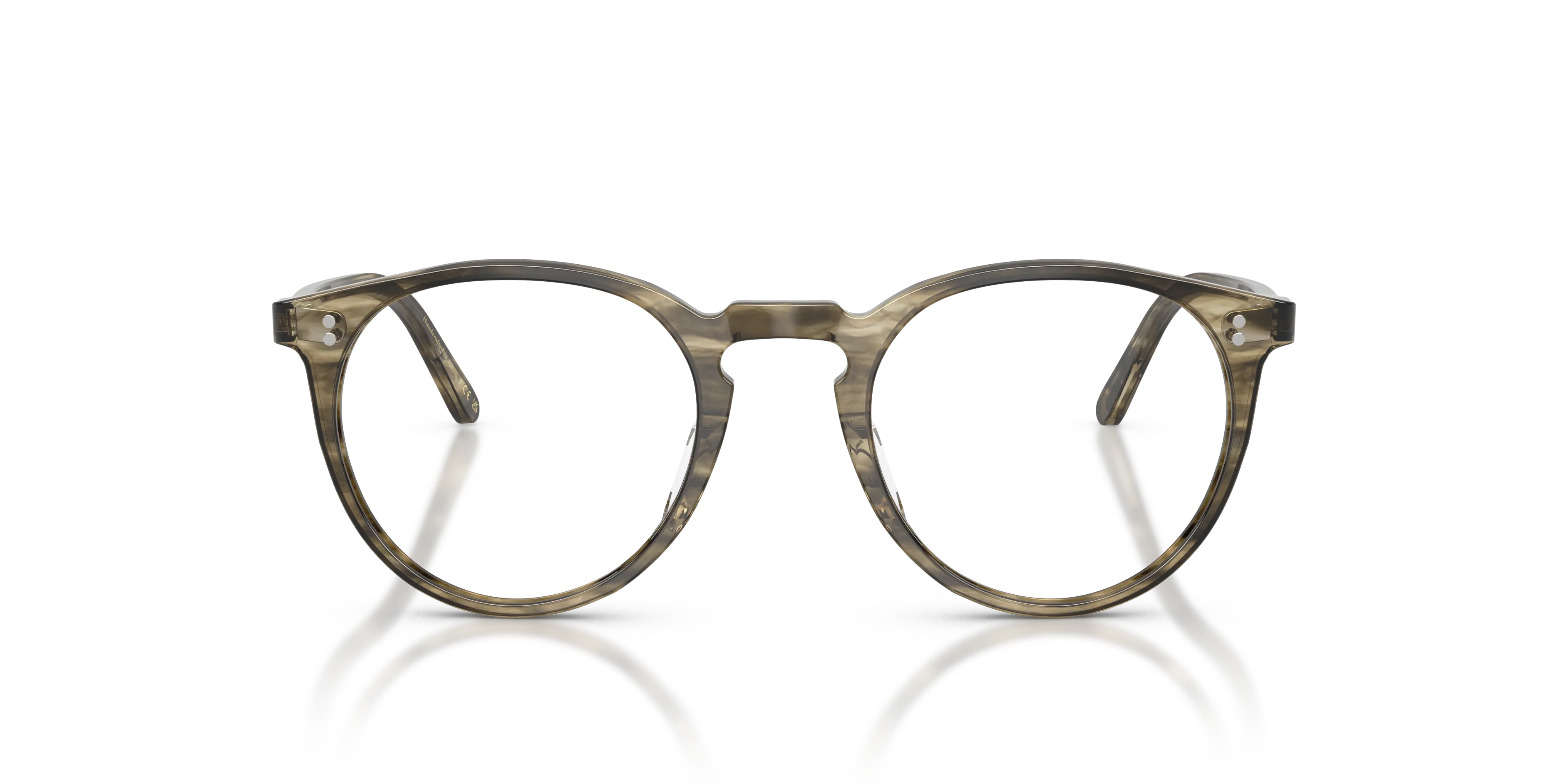 Oliver Peoples OV5183 O'MALLEY 1735 Montature da vista Acetato Verde Trasparente Pantos Normale - immagine 3