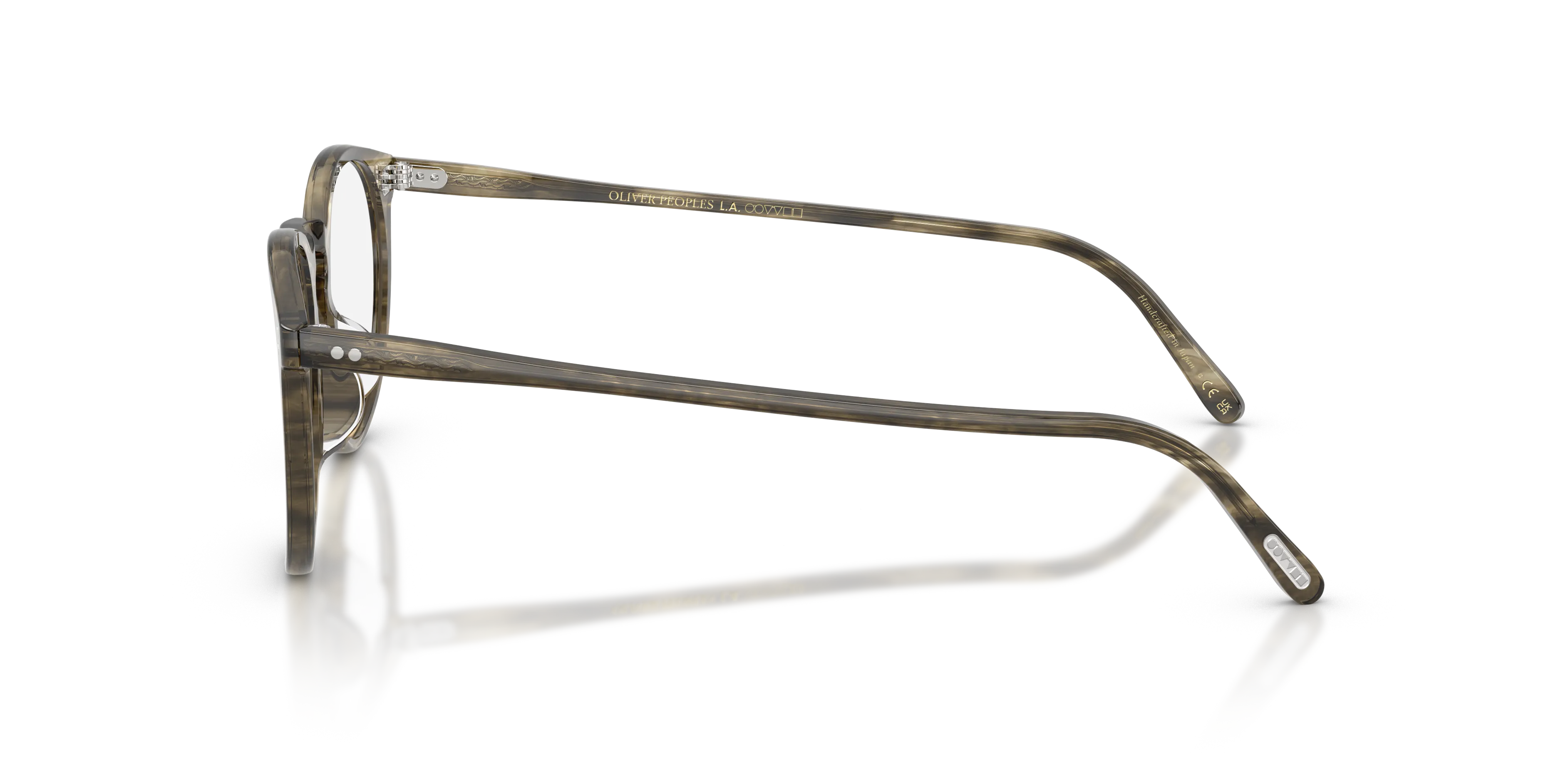Oliver Peoples OV5183 O'MALLEY 1735 Montature da vista Acetato Verde Trasparente Pantos Normale - immagine 4