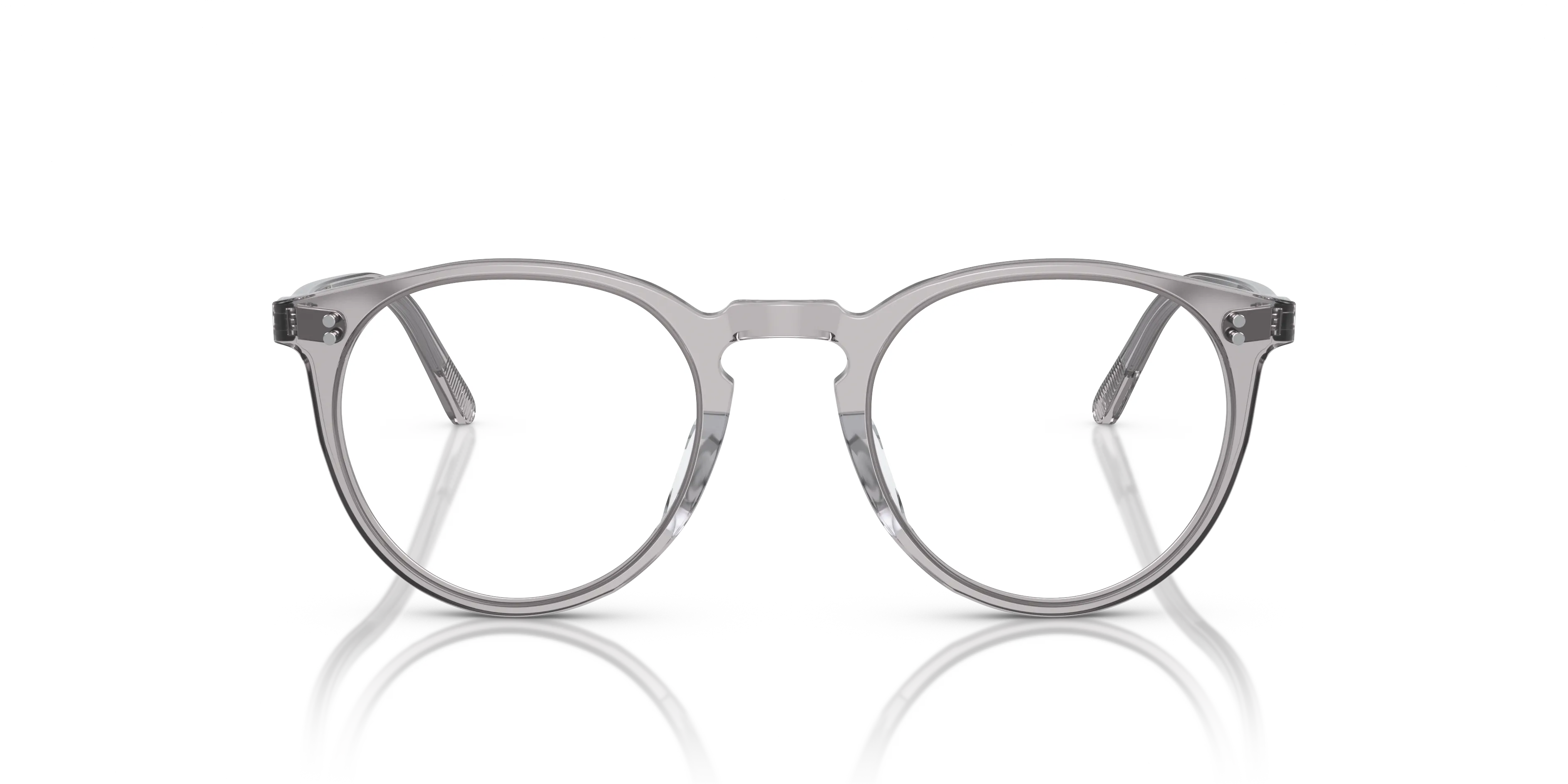 Oliver Peoples OV5183 O'MALLEY 1132 Montature da vista Acetato Grigio Trasparente Pantos Normale - immagine 3