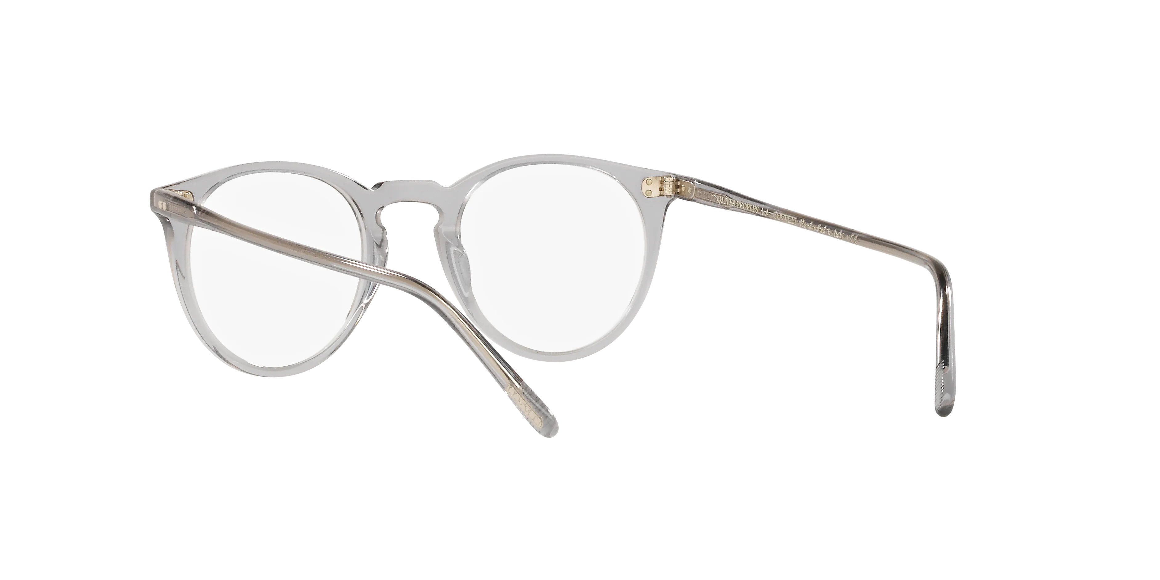 Oliver Peoples OV5183 O'MALLEY 1132 Montature da vista Acetato Grigio Trasparente Pantos Normale - immagine 4