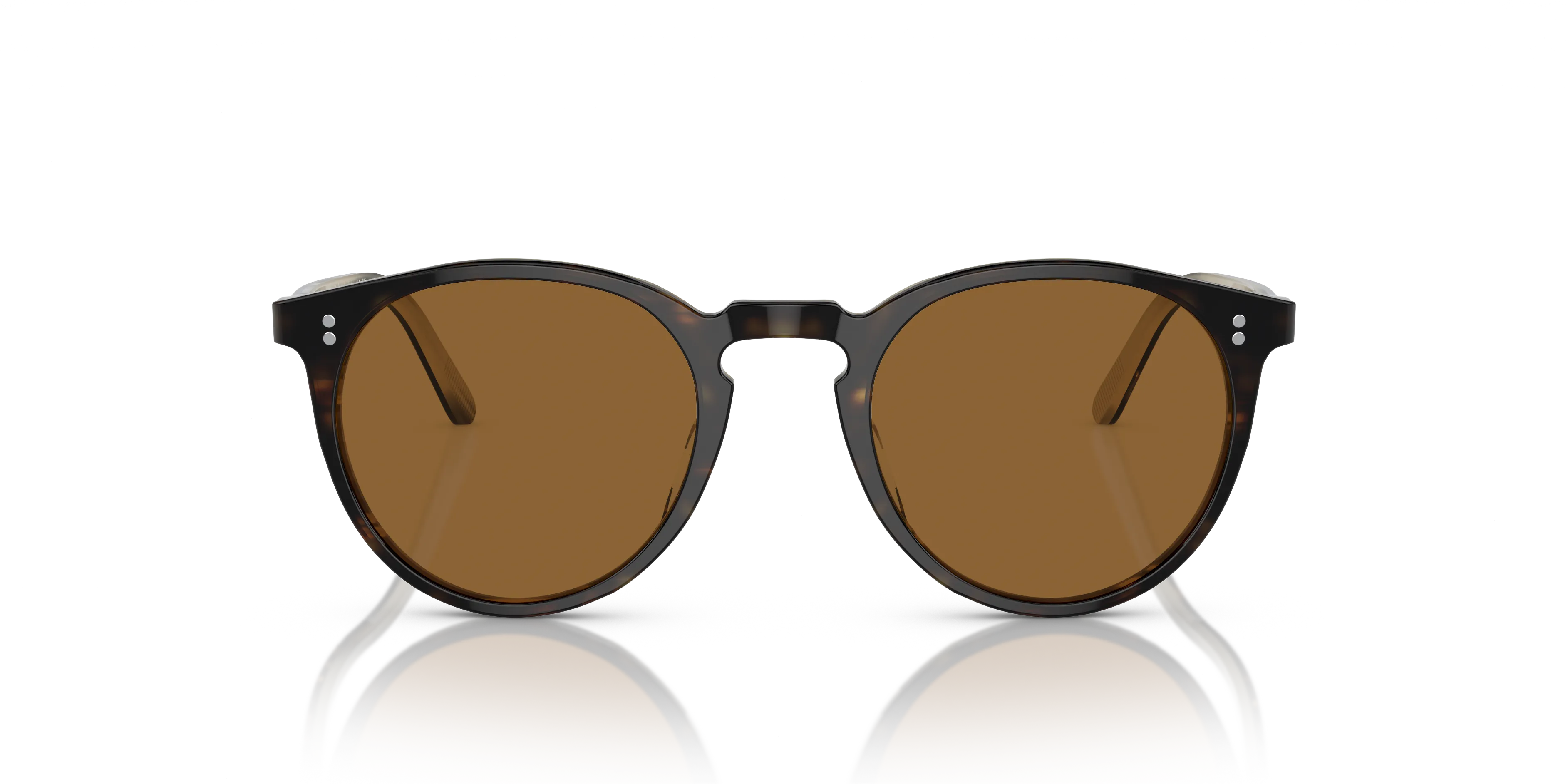 Oliver Peoples OV5183S O'MALLEY SUN 166653 Occhiali da sole Acetato Tartaruga Marrone Pantos Normale - immagine 3