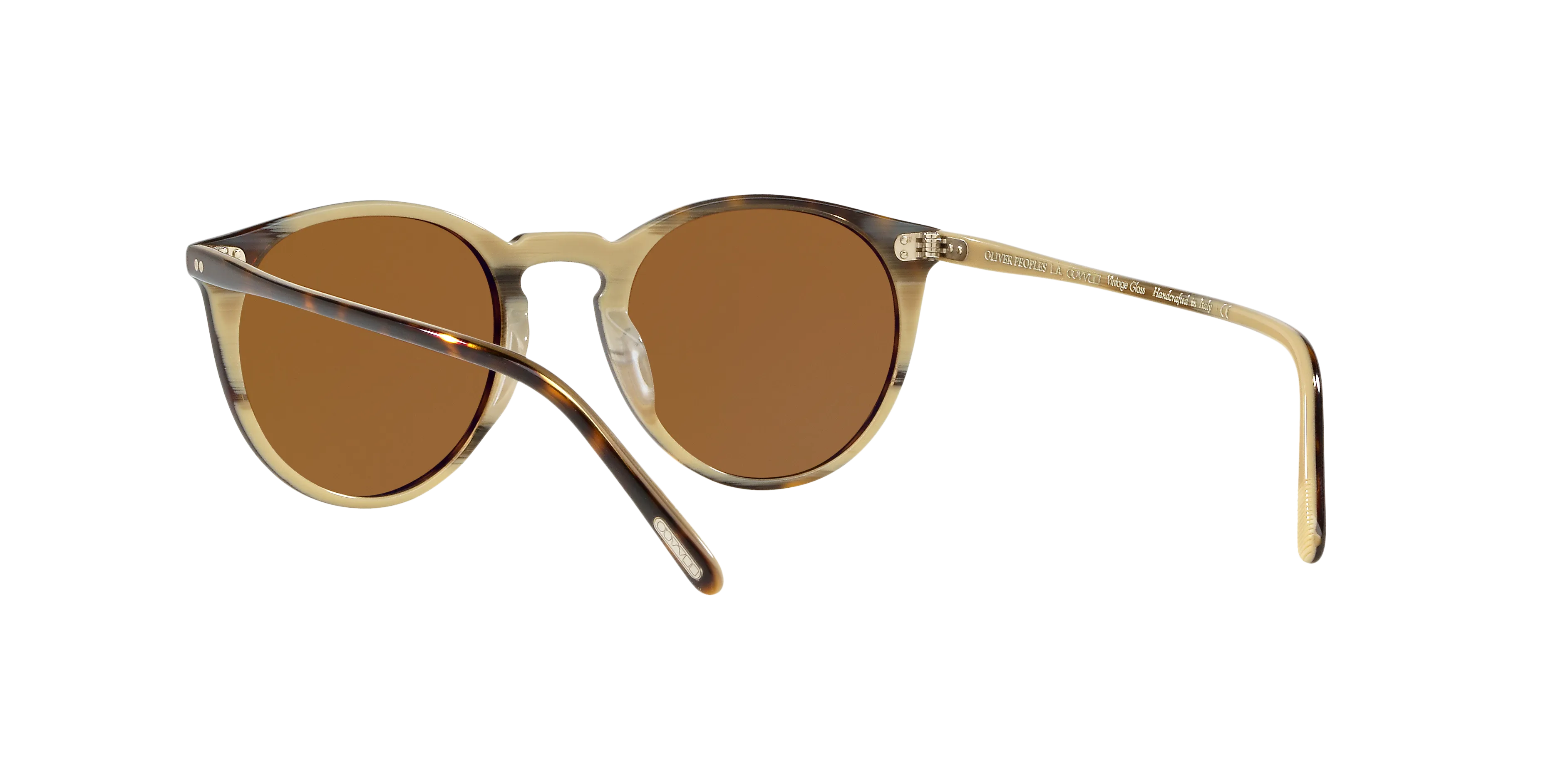 Oliver Peoples OV5183S O'MALLEY SUN 166653 Occhiali da sole Acetato Tartaruga Marrone Pantos Normale - immagine 4