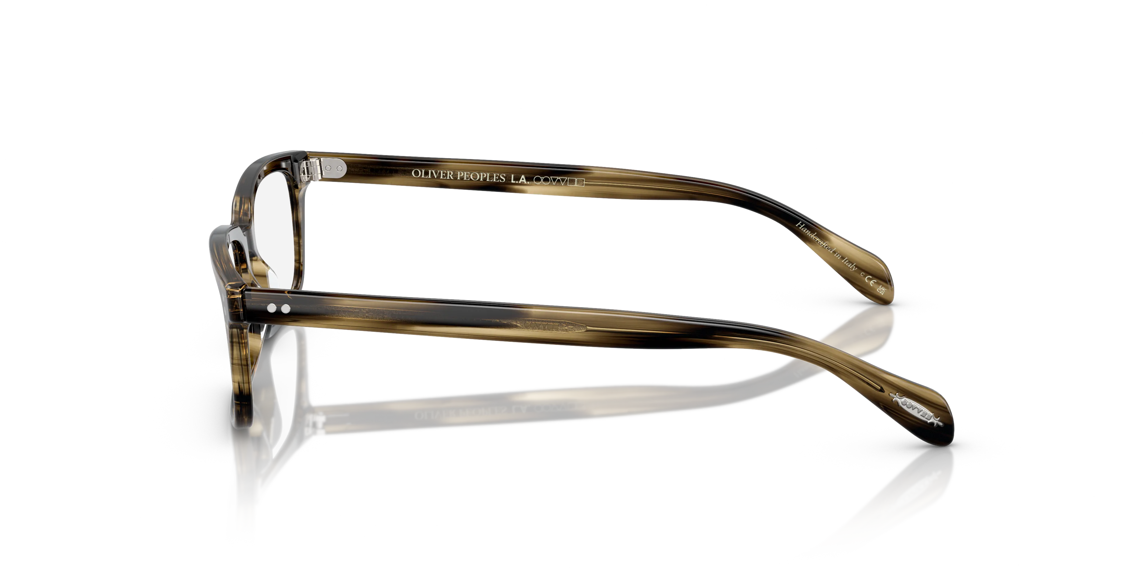 Oliver Peoples OV5102 DENISON 1719 Montature da vista Acetato Verde Trasparente Squadrata Normale - immagine 4