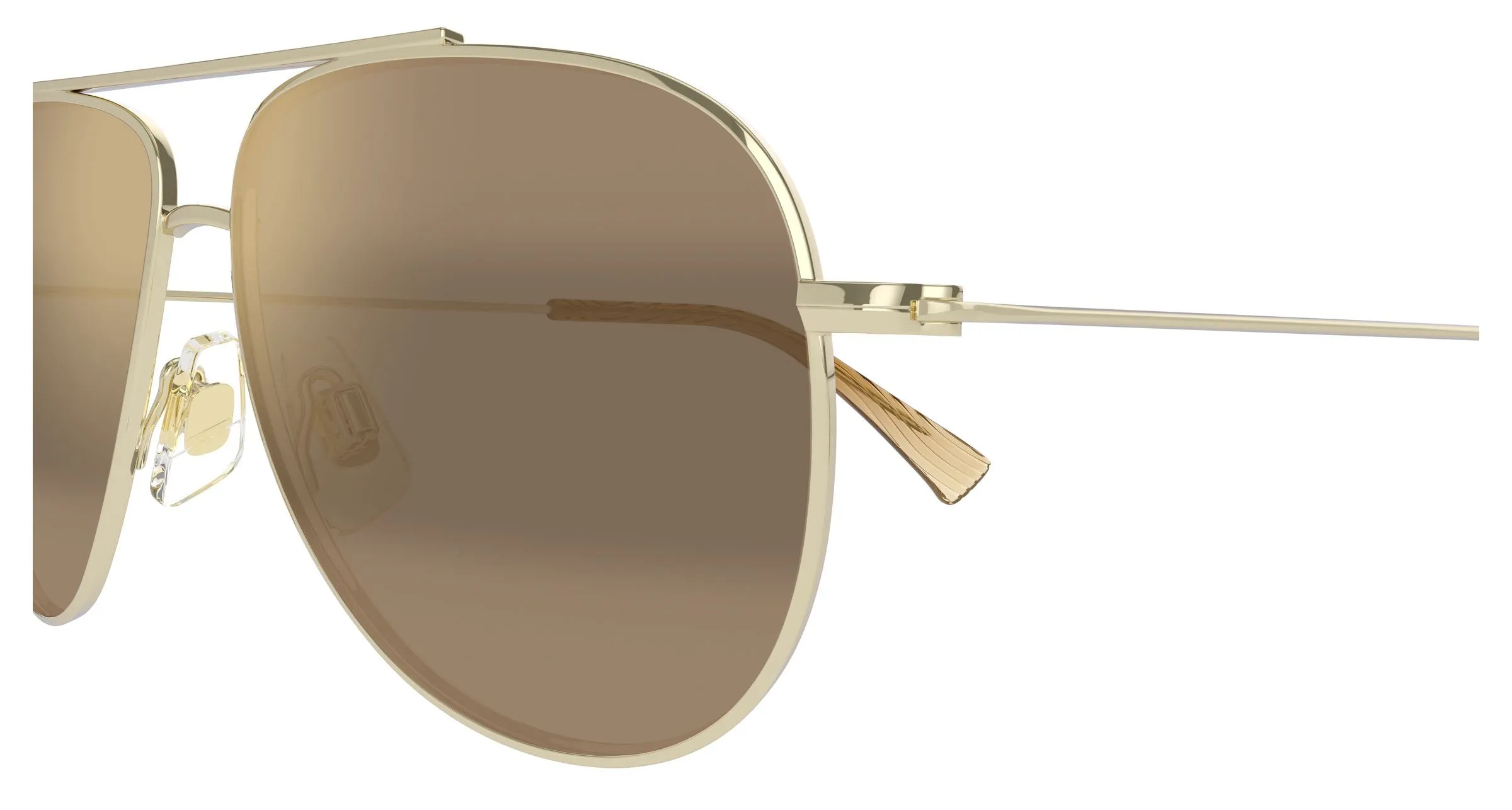 Maui Jim MJ0589S 003 Occhiali da sole Metallo Oro Bronzo Pilot - immagine 3