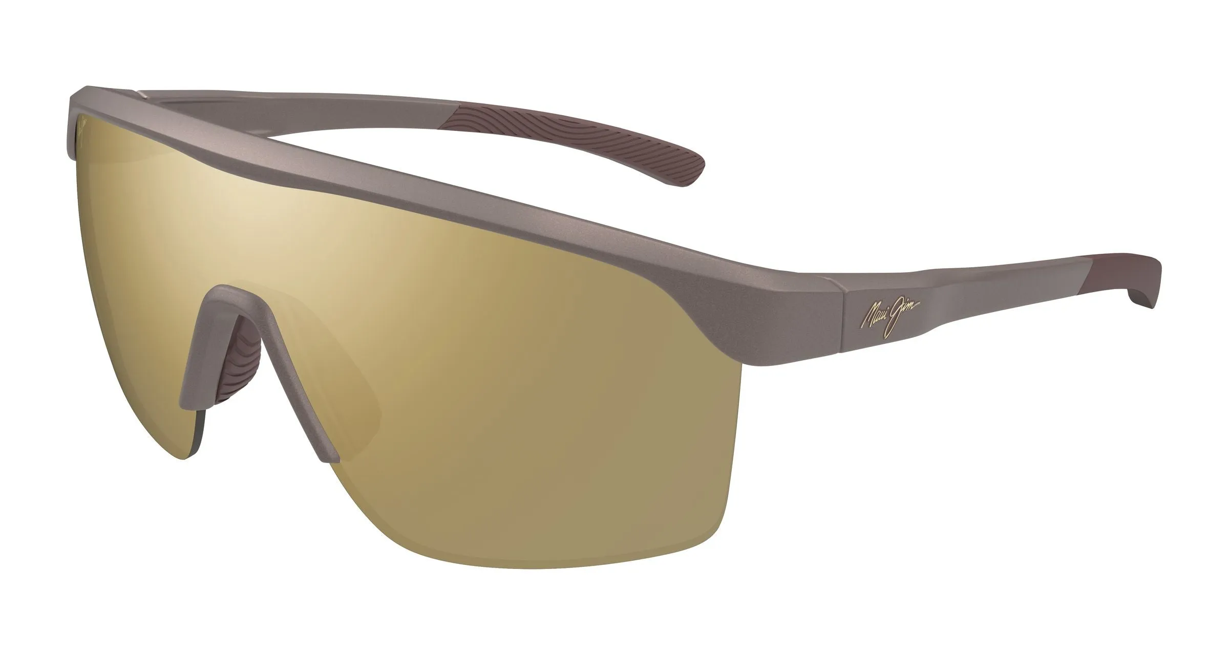 Maui Jim MJ0595S 002 Occhiali da sole Bio-iniettato Marrone Geometrica - immagine 1