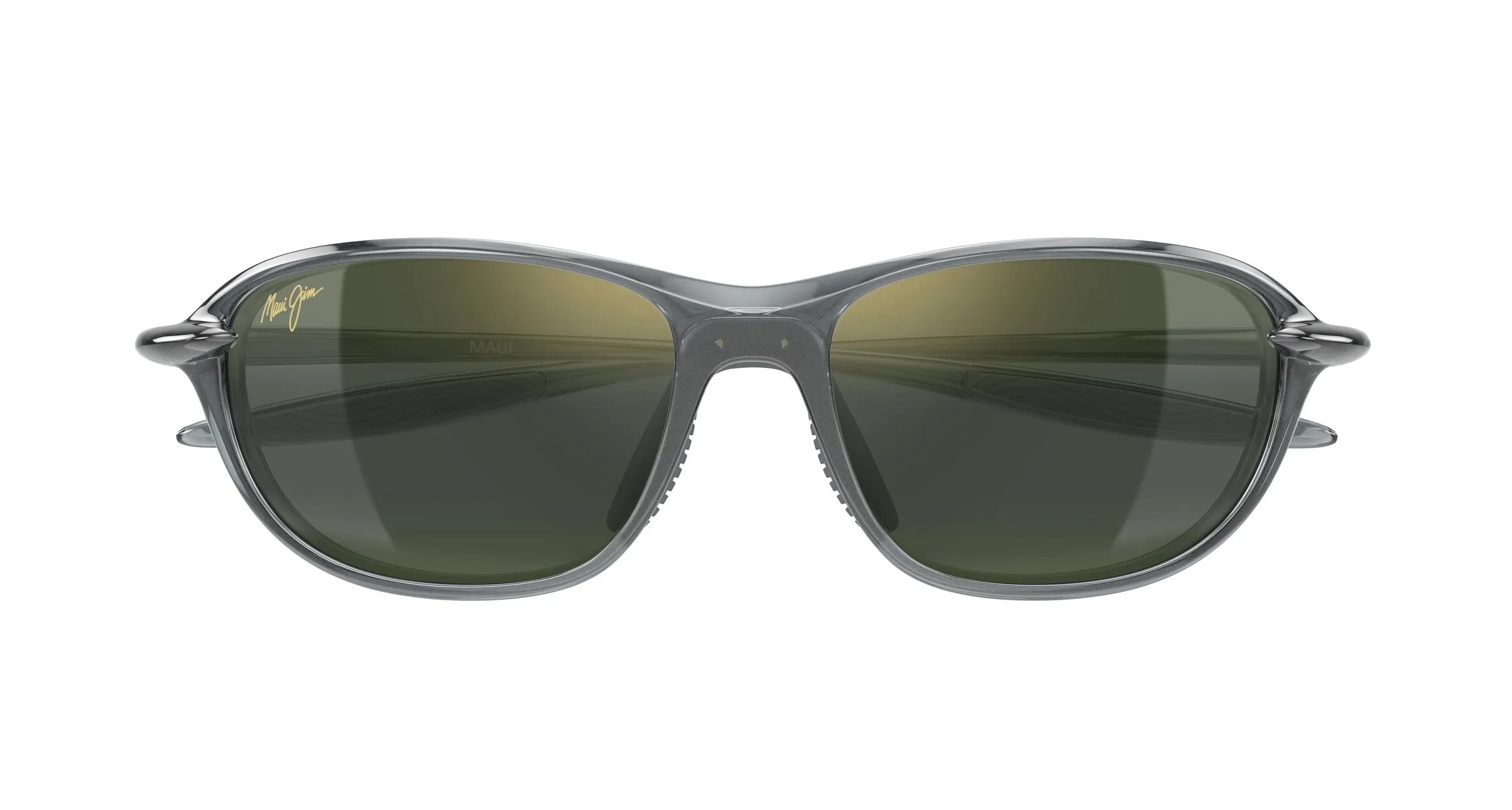 Maui Jim MJ0339S 004 Occhiali da sole Bio-iniettato Grigio Verde Rotonda - immagine 2