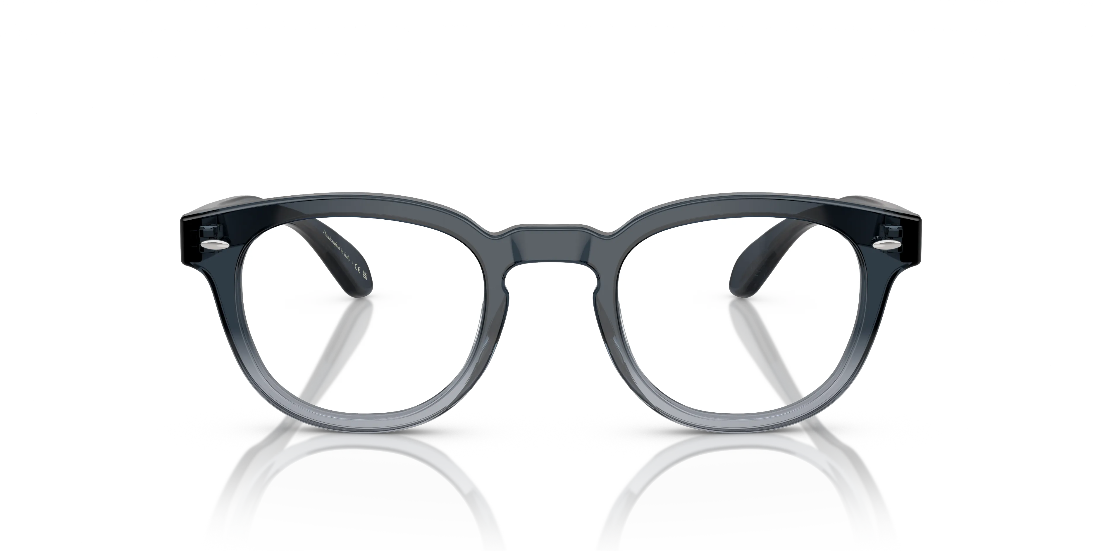 Oliver Peoples OV5036 SHELDRAKE 1777 Montature da vista Acetato Blu Trasparente Pantos Normale - immagine 3